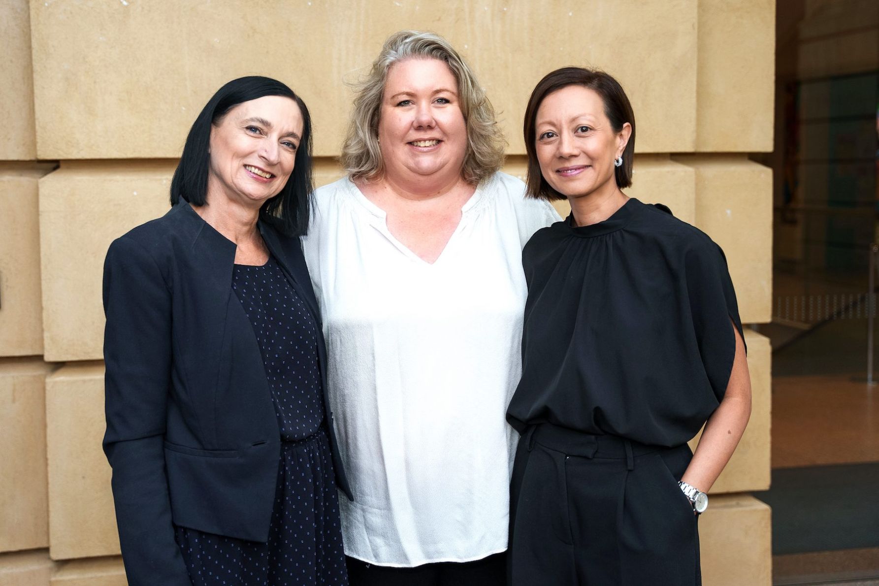 Kerry Bray, Erica Pennington and Fiona Dorman