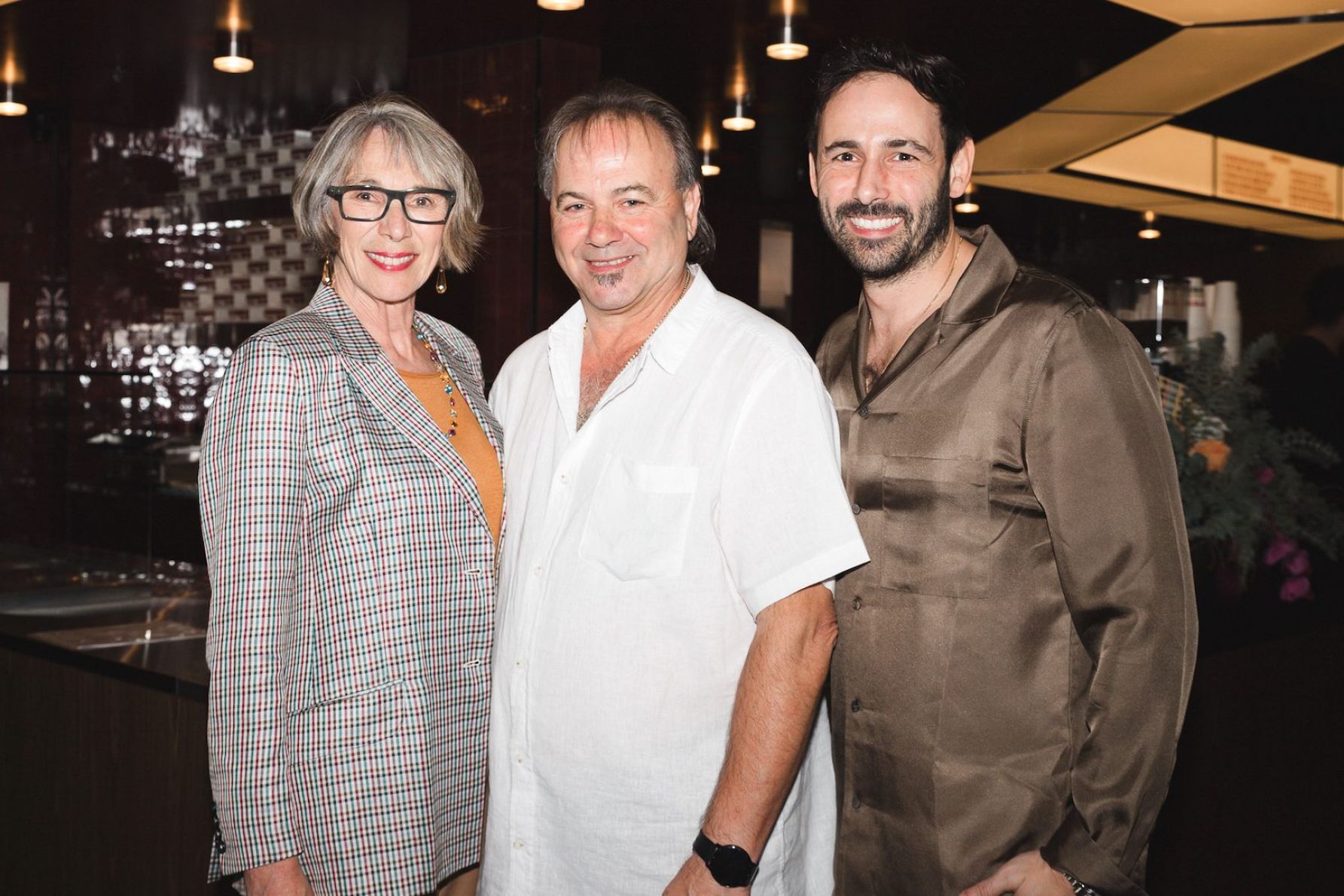 Adelaide Lord Mayor Jane Lomax-Smith AM, Reno Marafioti and Frankie Marafioti