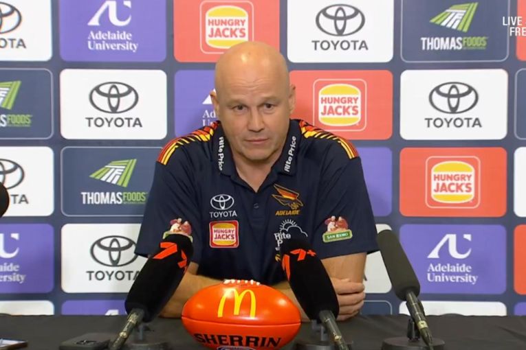 Thumbnail for Crows coach narrows focus in pursuit of AFL scalp