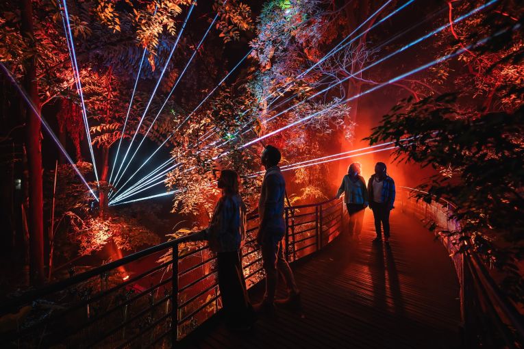 Thumbnail for ‘A huge canvas’: Illuminate Adelaide takes to the sky for fifth year