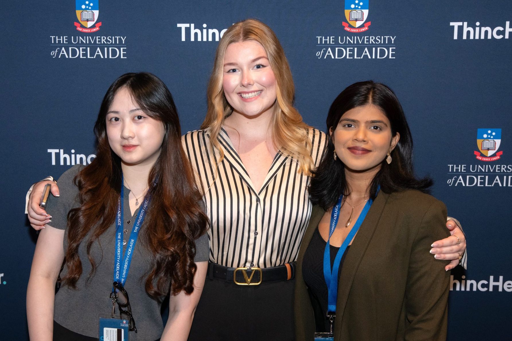 Olivia Le, Libby Evans and Shruti Patkar