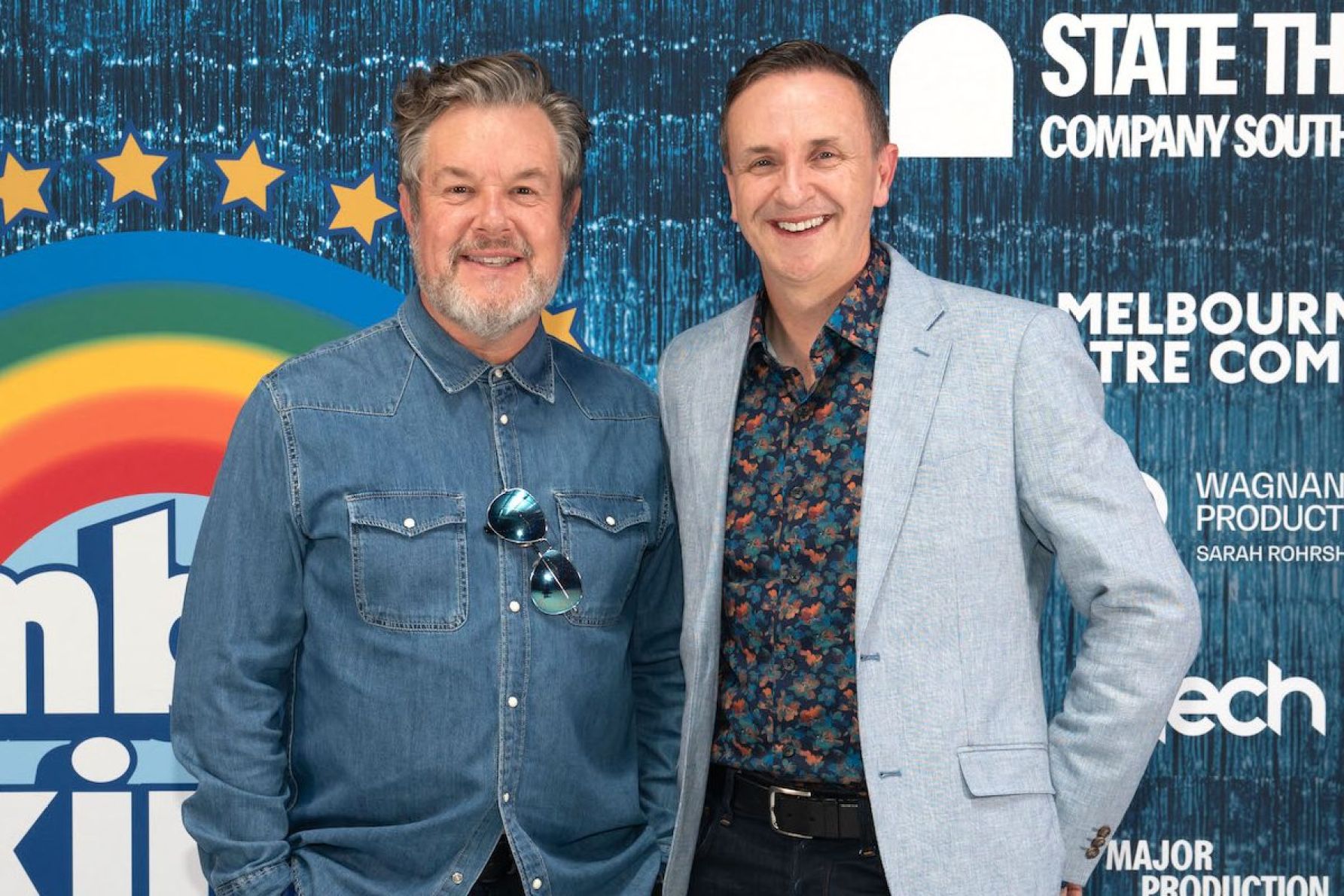 Paul Kitching and Mitchell Butel
