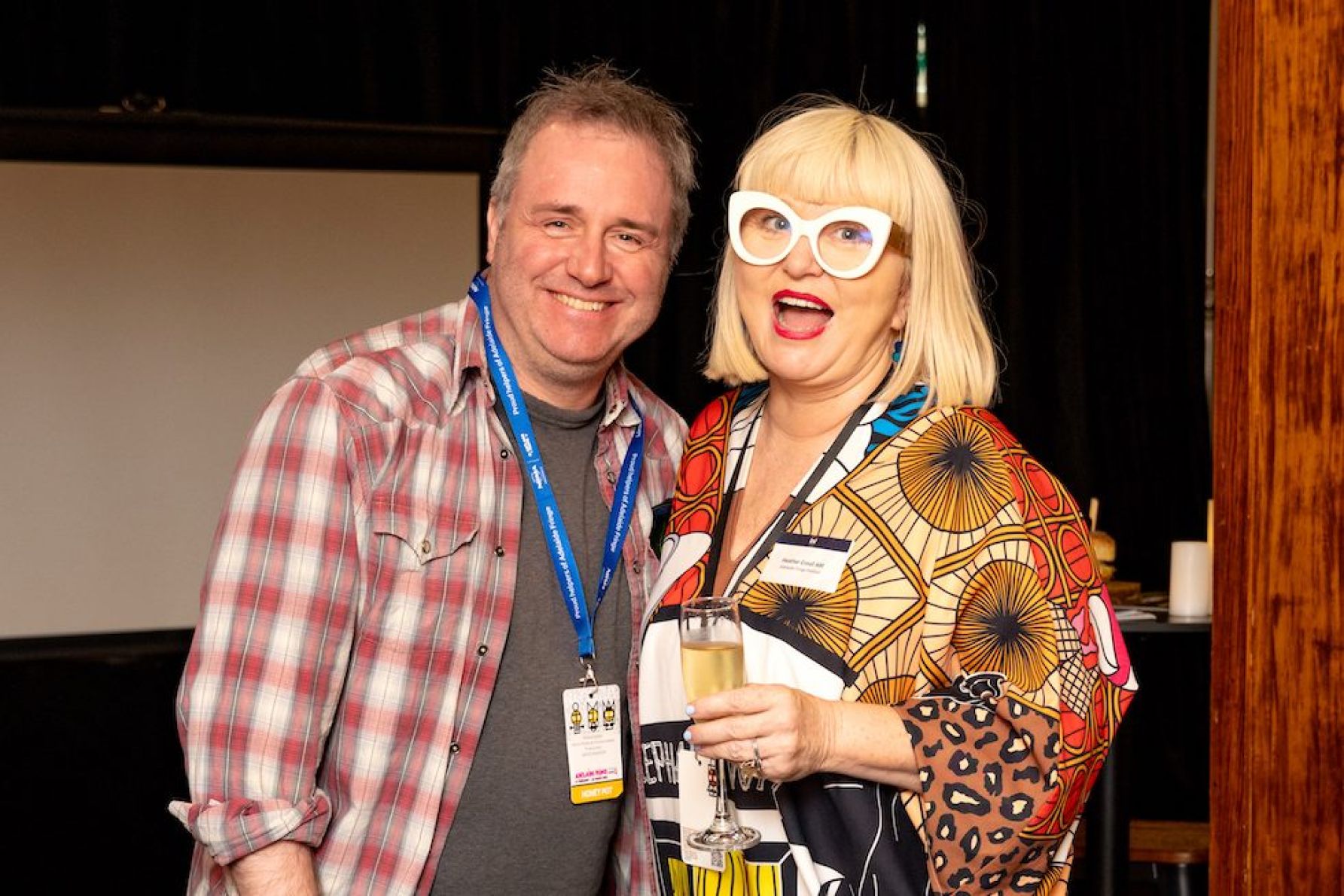 Richard Jordan and Heather Croall AM