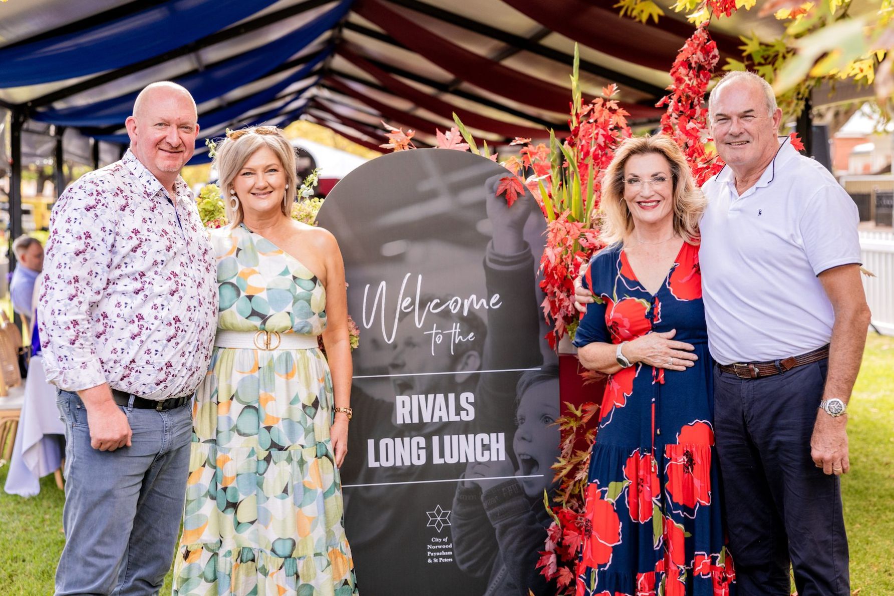 Chris Howie, Louise Howie, Christine Swanson and David Preece