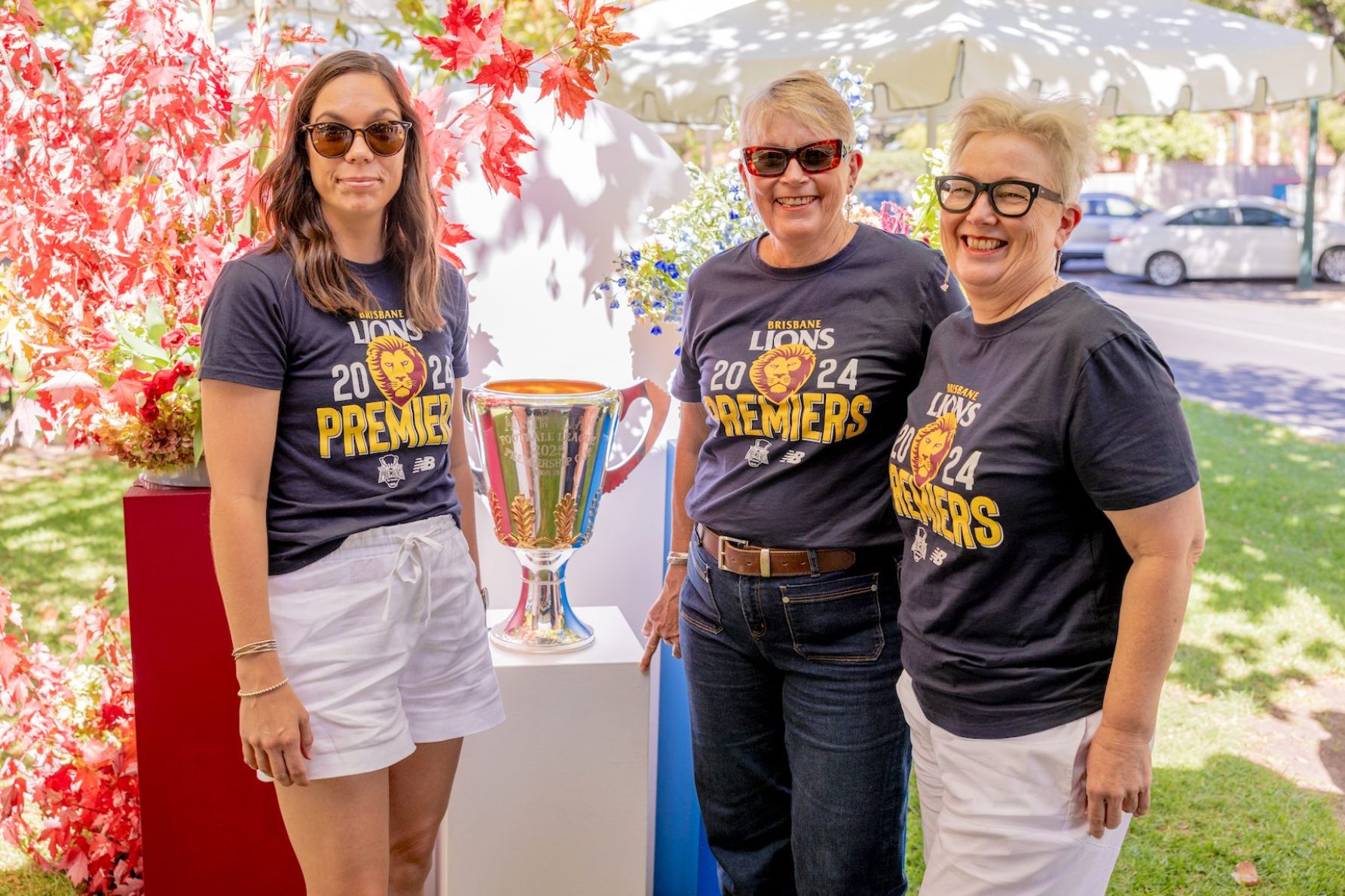 Lee-Anne Whalley, Margaret Whalley-Thompson and Kate Whalley-Thompson