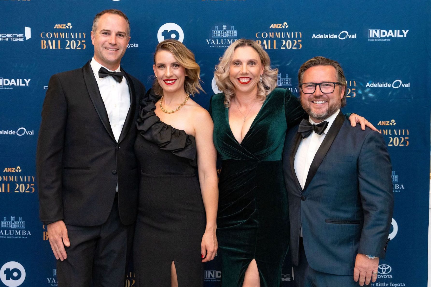 Sam Allsop, Ashleigh Allsop, Kate Thomas and Chris Thomas