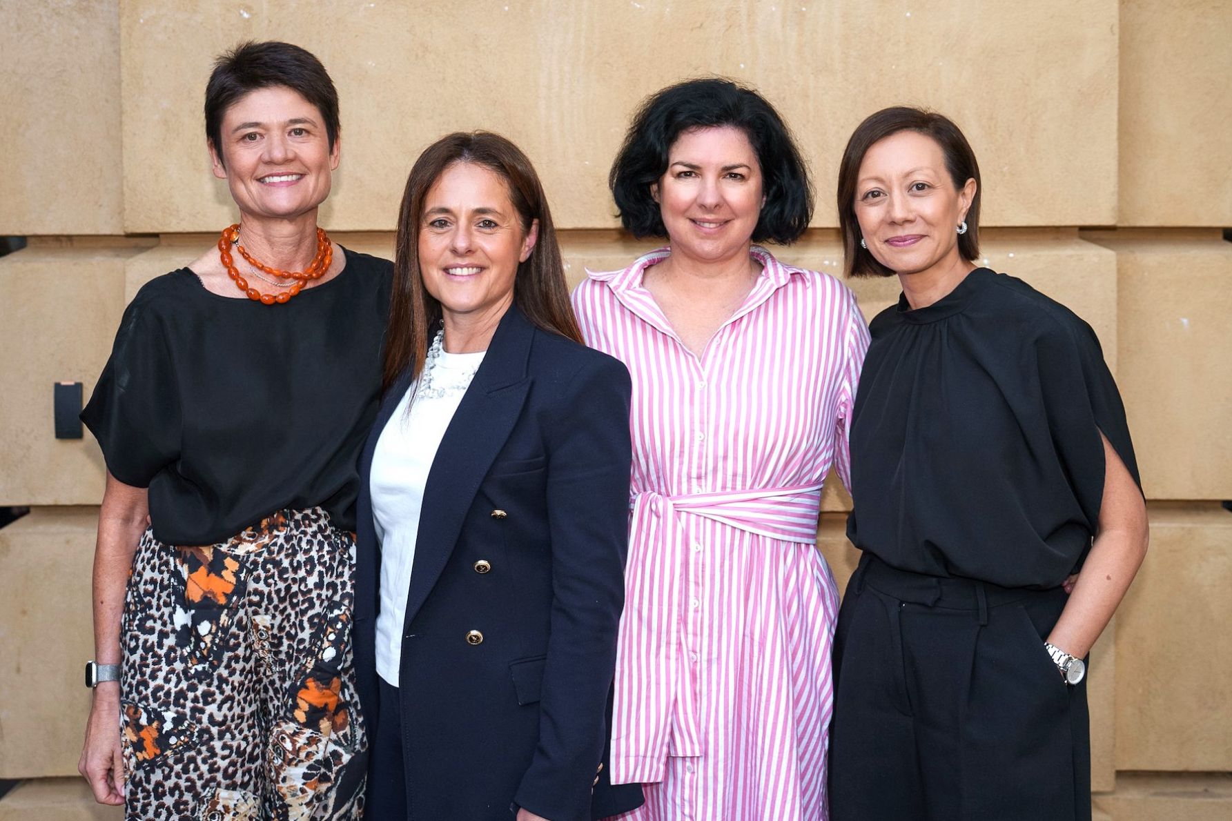 Sarah Langley, Alex Dimos, Annie Trengove and Fiona Dorman