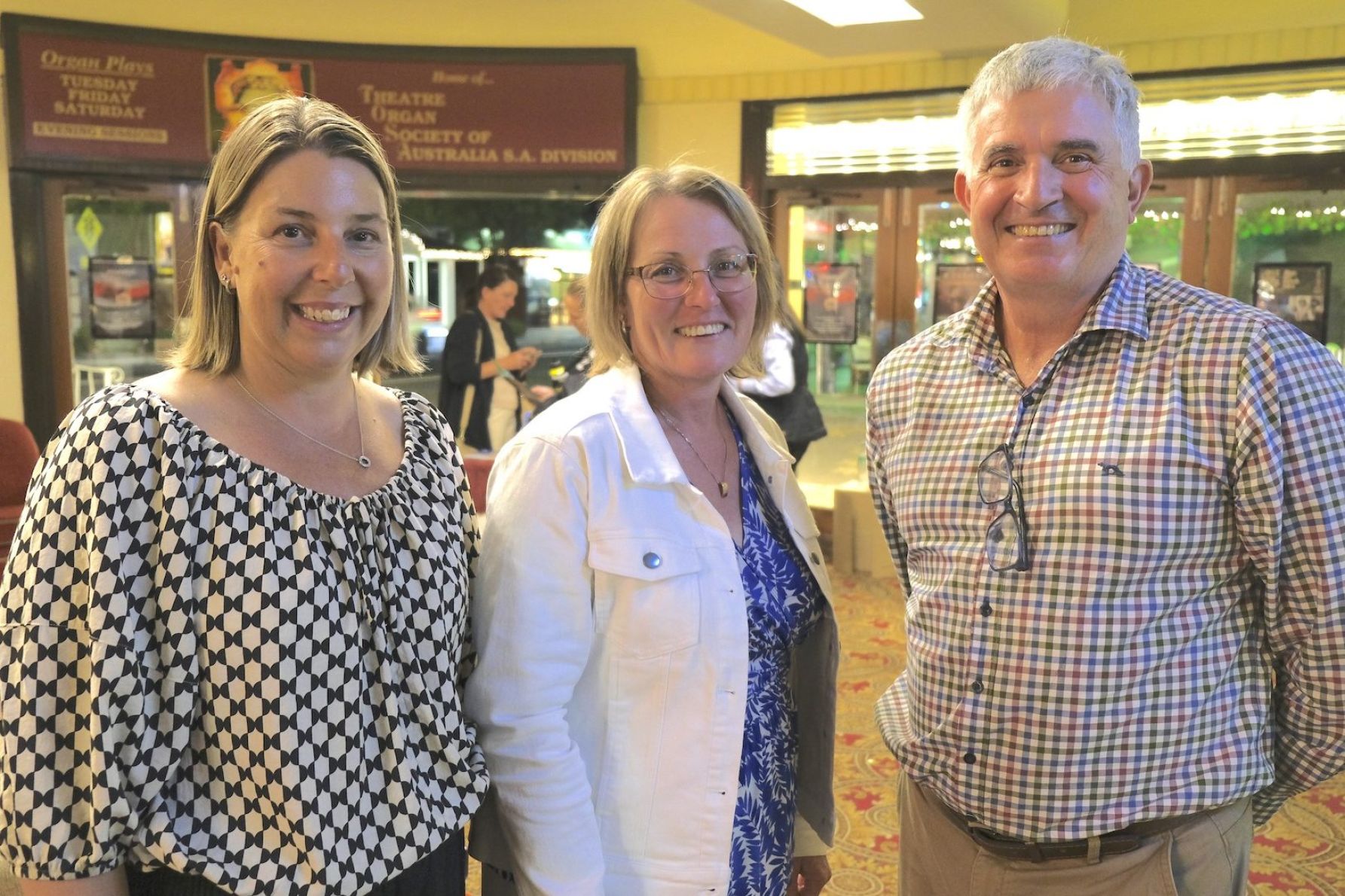 Sharon Smart, Ann Barclay and Peter Appleford