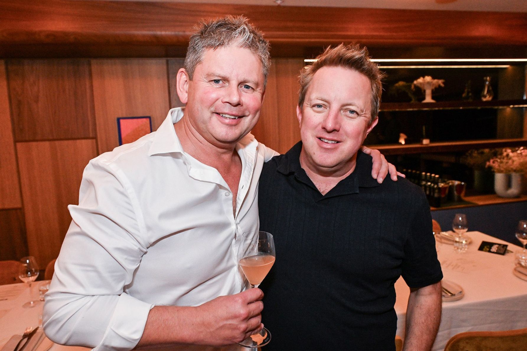 Tony Woods and Travis Hogan