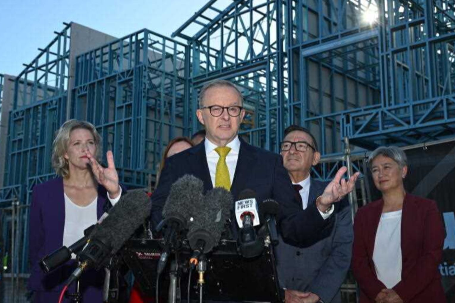 Prime Minister Anthony Albanese has pledged a range of housing initiatives. Photo: Lukas Coch/AAP
