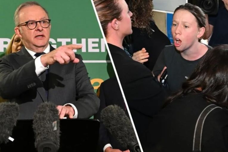 Thumbnail for 'Life of climate disaster': Protester heckles PM
