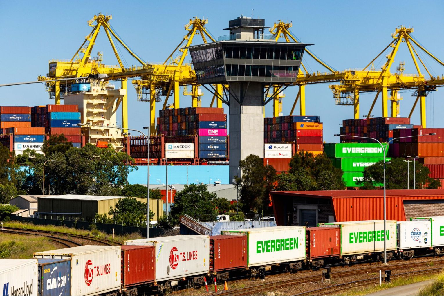 Australia is being spared from higher tariffs as US President Donald Trump announced new levies. Picture: Ben Symons/AAP Photos