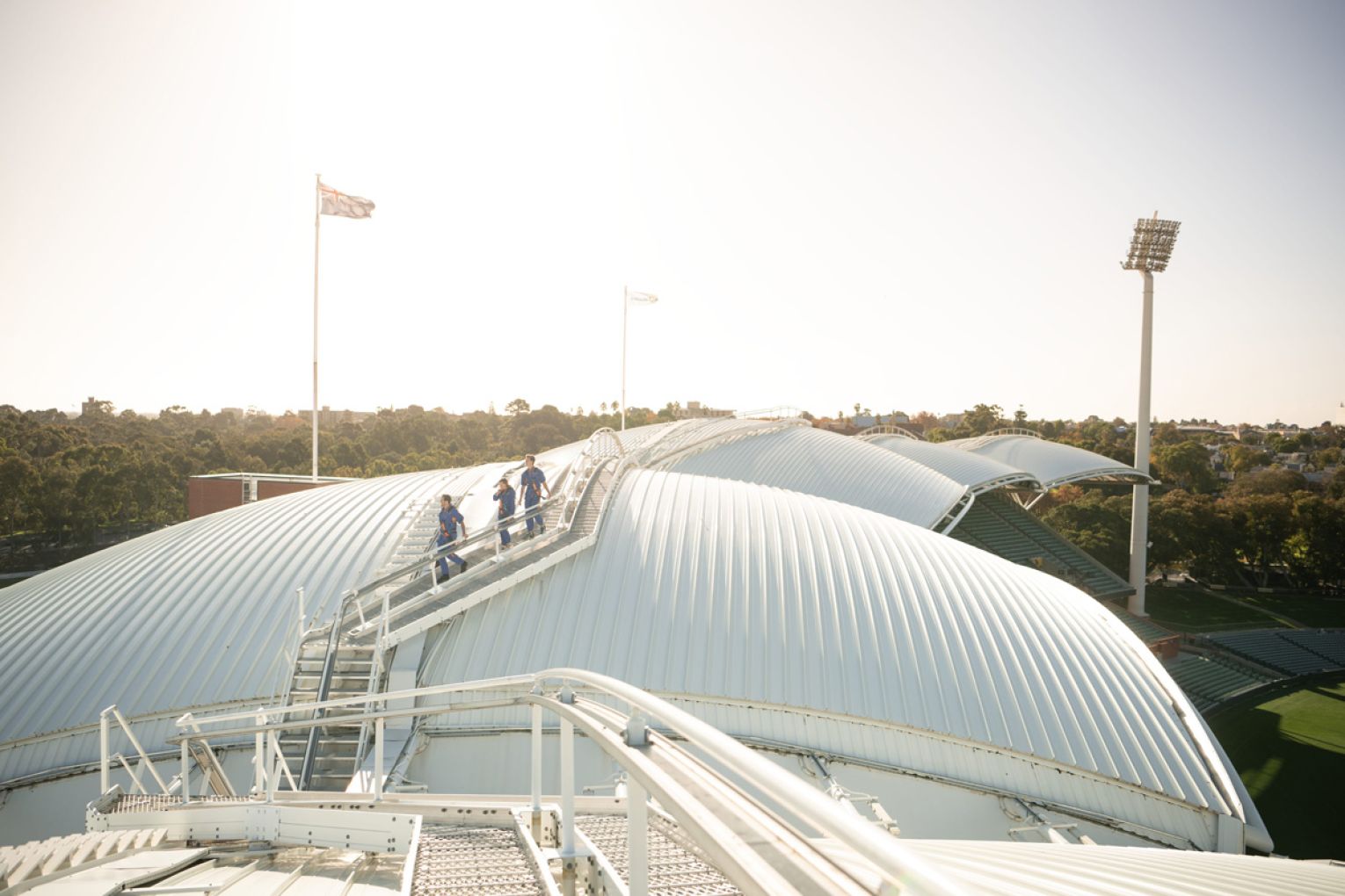 Adelaide Oval Roof Climb