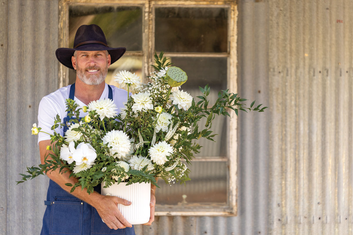 Wade grows about 700 cultivars of dahlia, supplying flowers wholesale and direct to consumers.