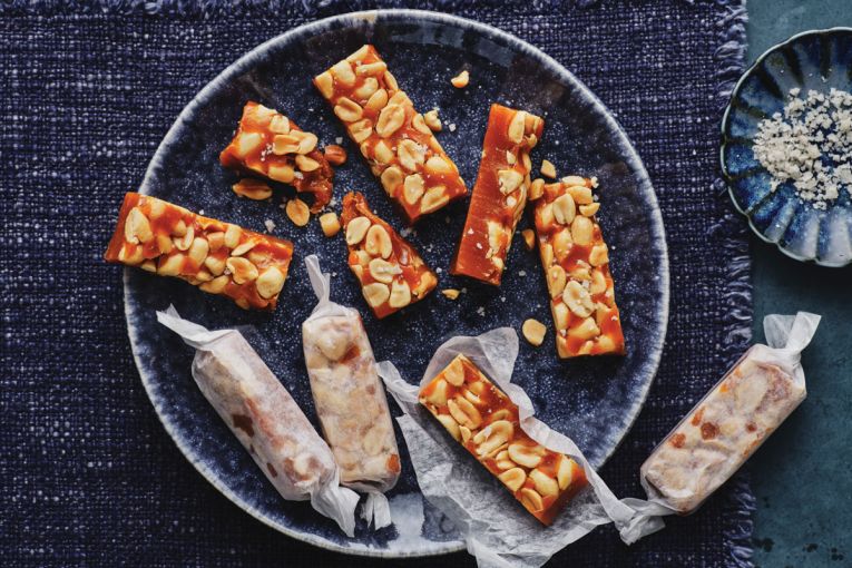 Thumbnail for Pumpkin & peanut salted caramels