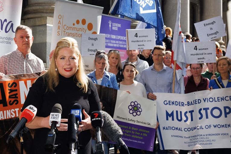 Thumbnail for ‘Ready for the next step’: Leaders meet to discuss domestic violence prevention