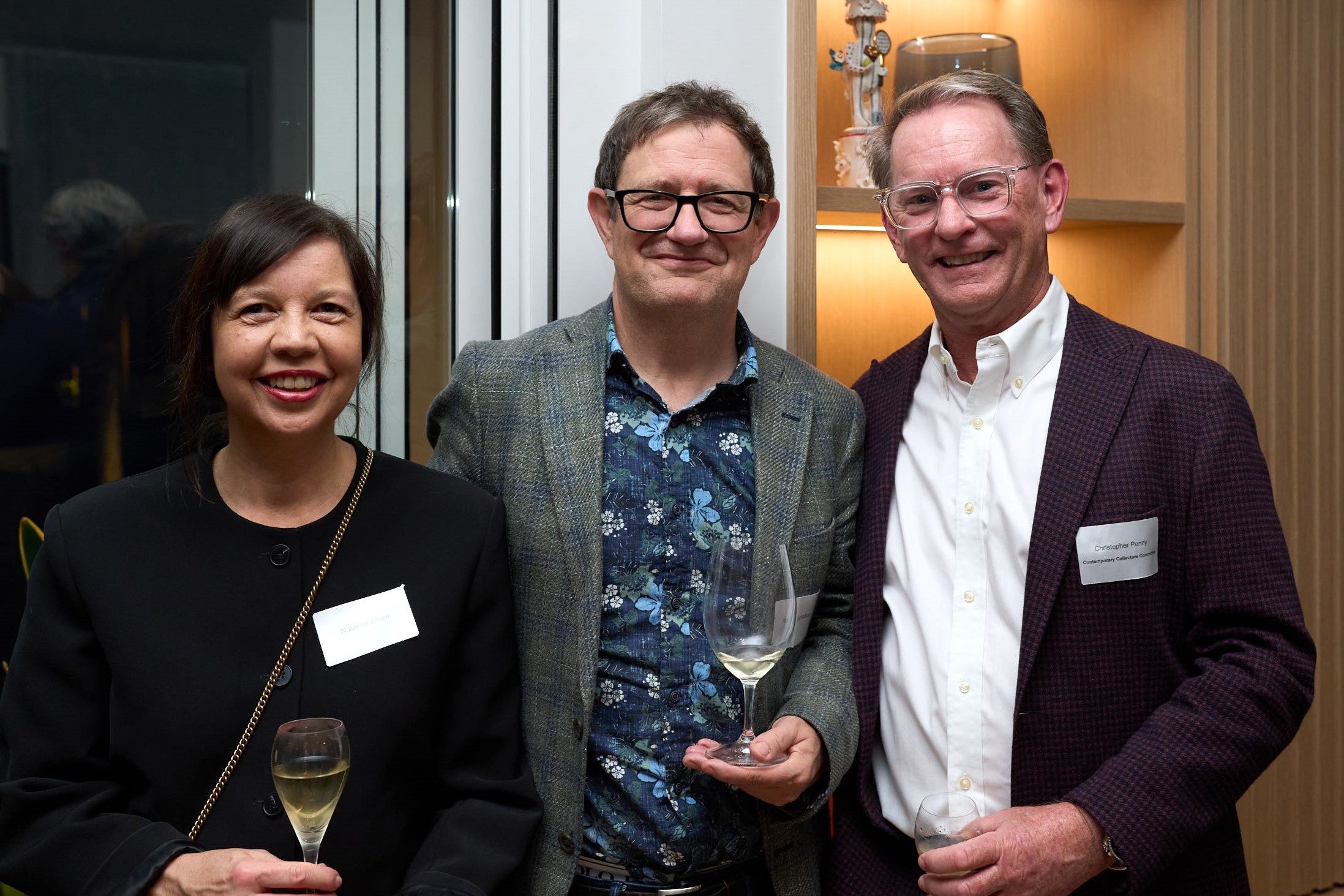 Natasha Chow, Robin Nicholson and Christopher Penny