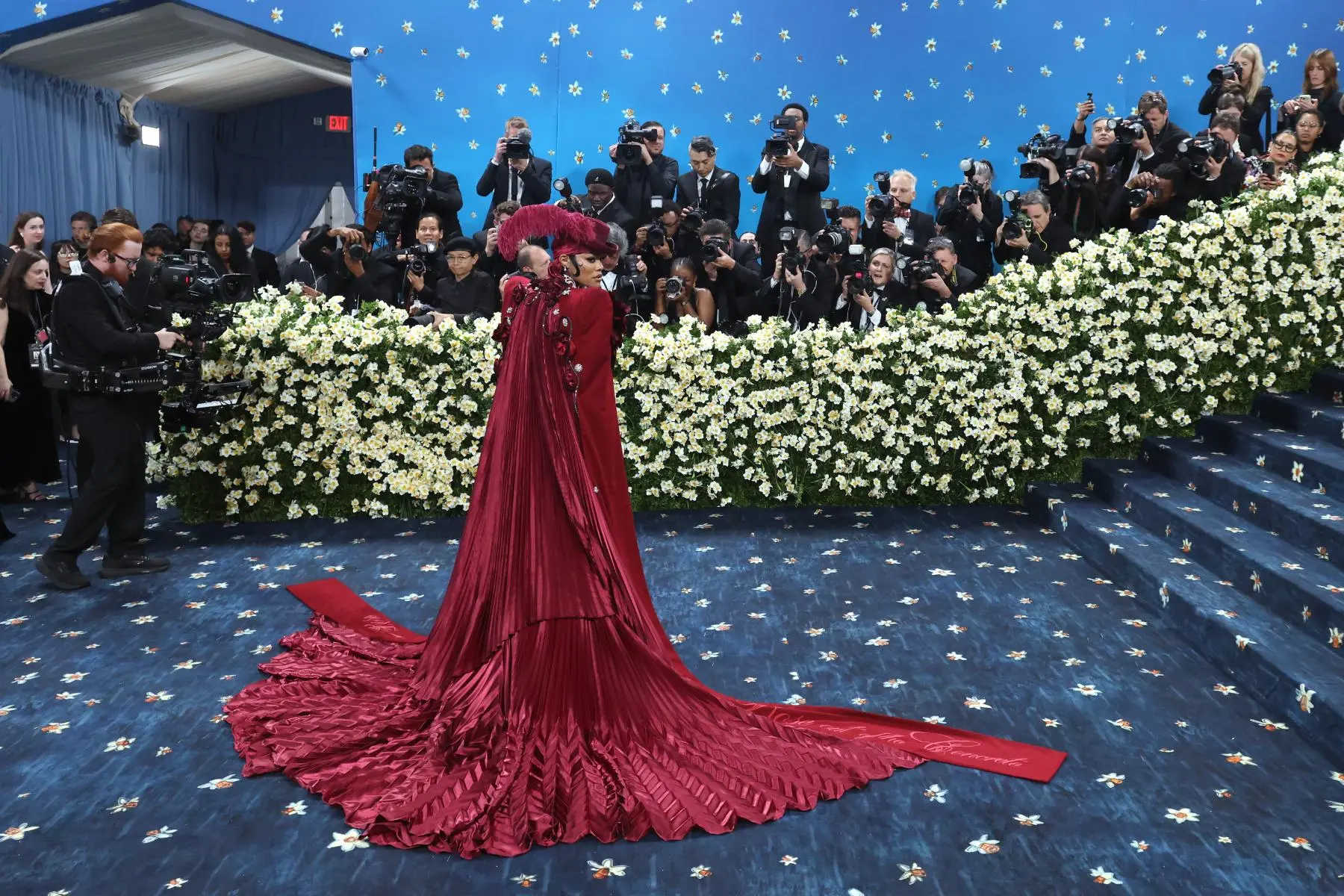 Nicole Kidman, Madonna, Teyana Taylor, Pharrell Williams and Helen Lasichanh pose on the Met Gala red carpet. Images: Evan Agostini/Invision/AP, Matt Crossick/PA Wire, Justin Lane/EPA.