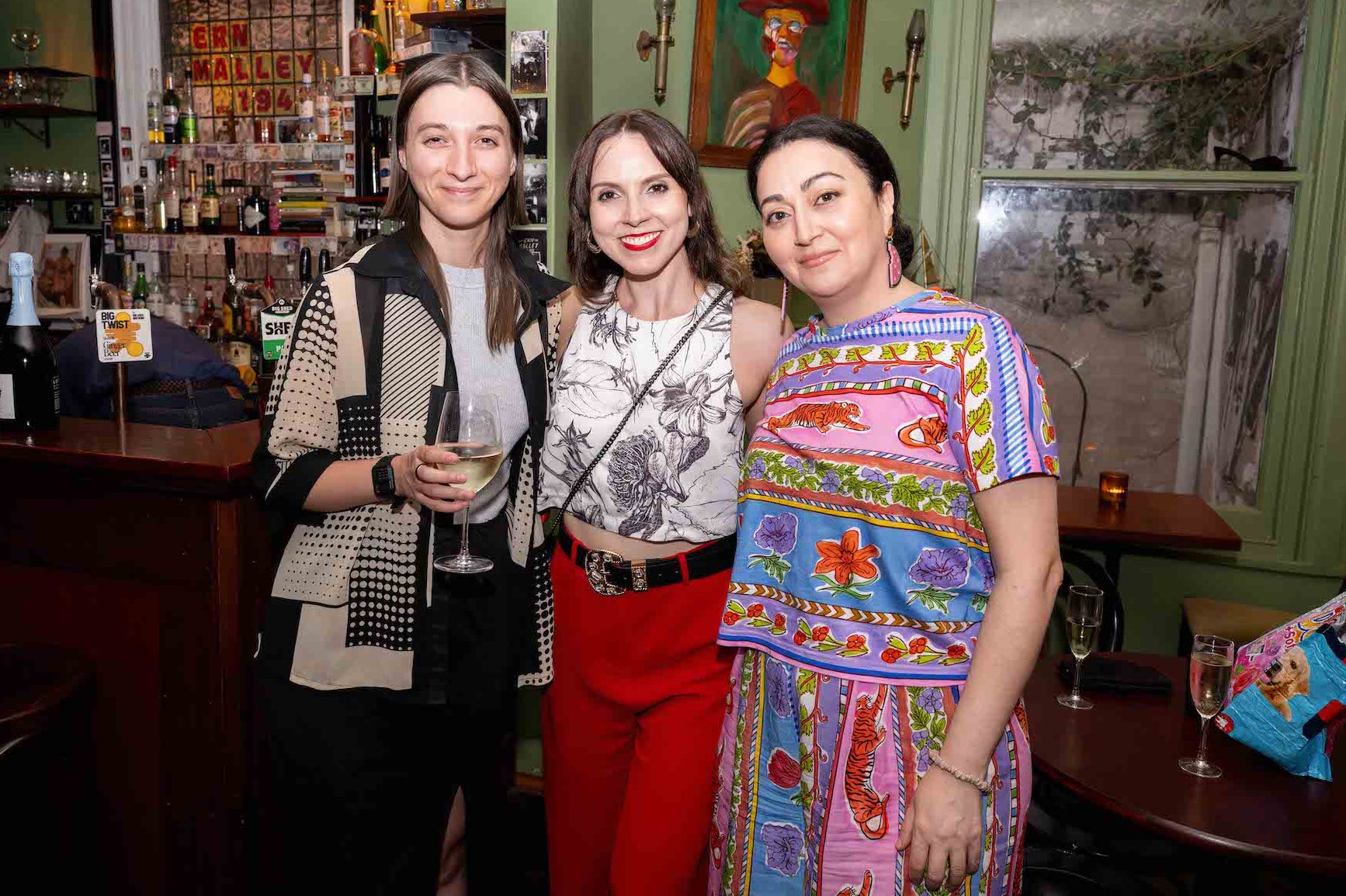 Emma Hough Hobbs, Tara Falleti and Yasemin Sabuncu