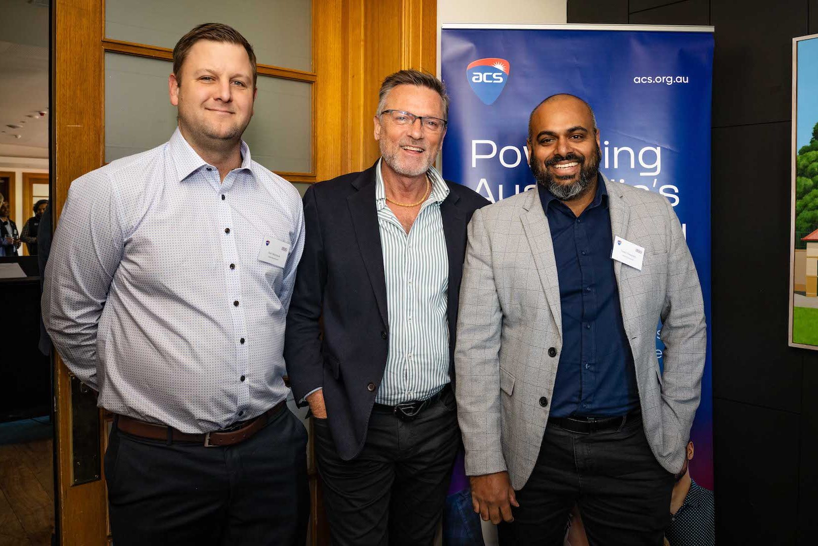 Alex Martinson, Paul Allan and Vimal Venugopal