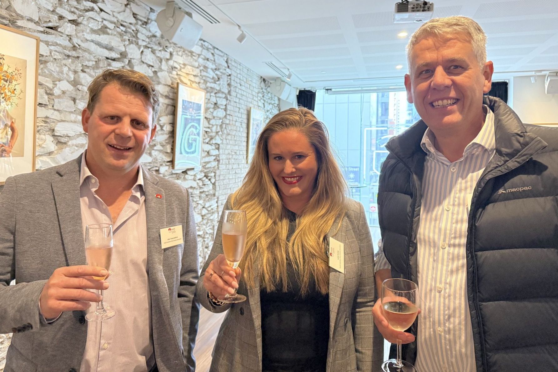 Alex Trescowthick, Laila Ferrier and Paul Petrie