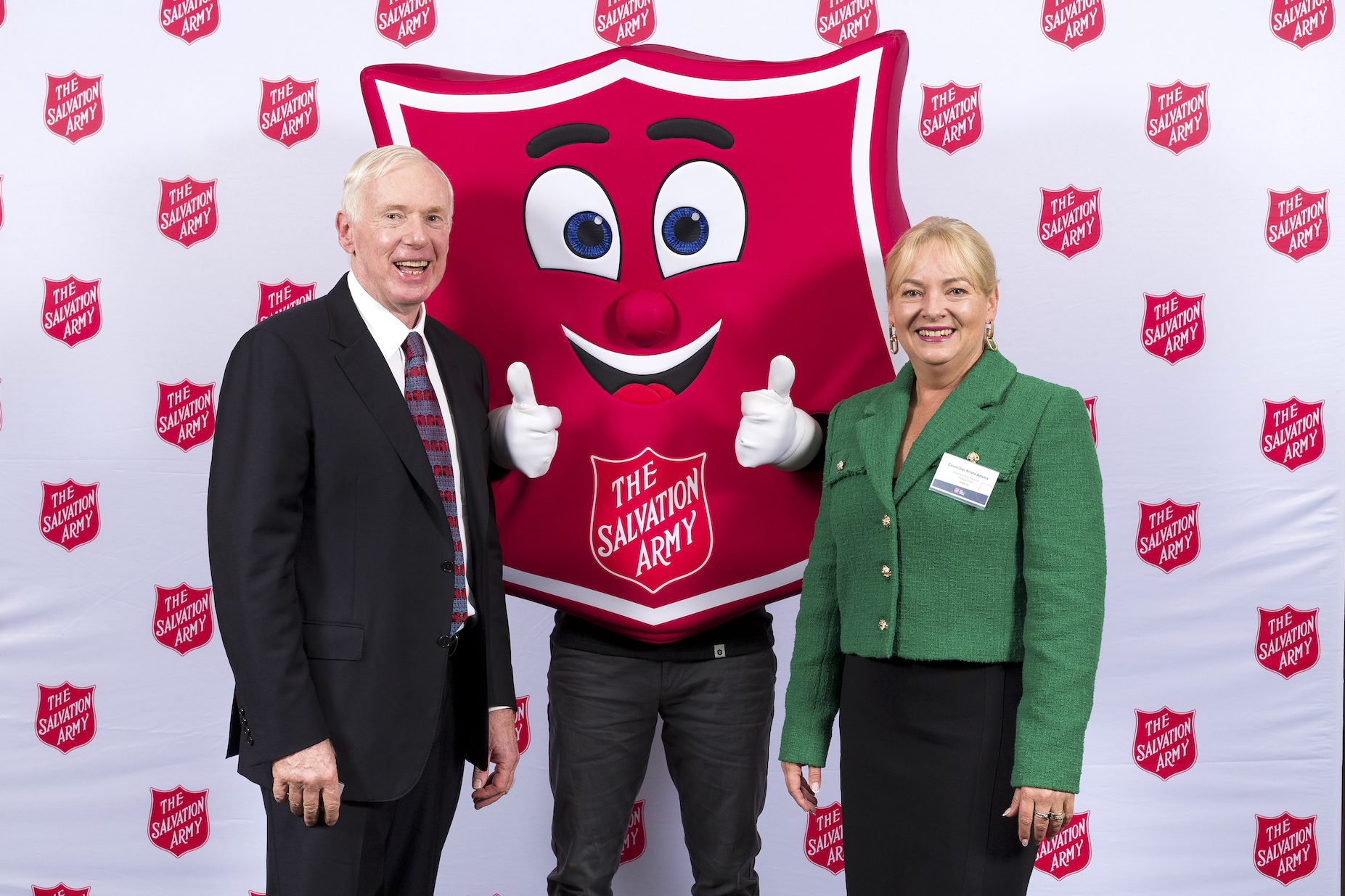 Allan Pidgeon, Shieldy and Brisbane councillor Krista Adams