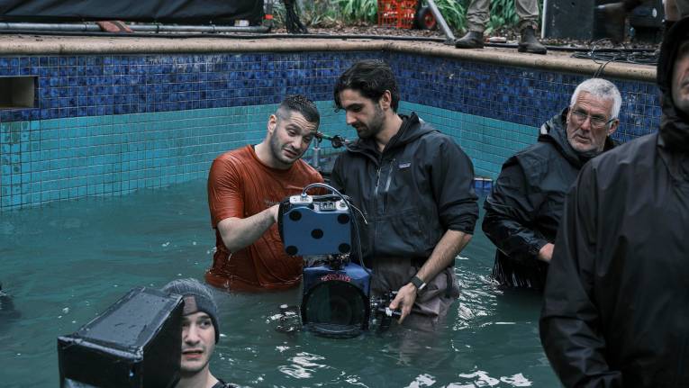 Danny and Michael Philippou aren't afraid to get their feet wet. Photo: Ingvar Kenne / Supplied