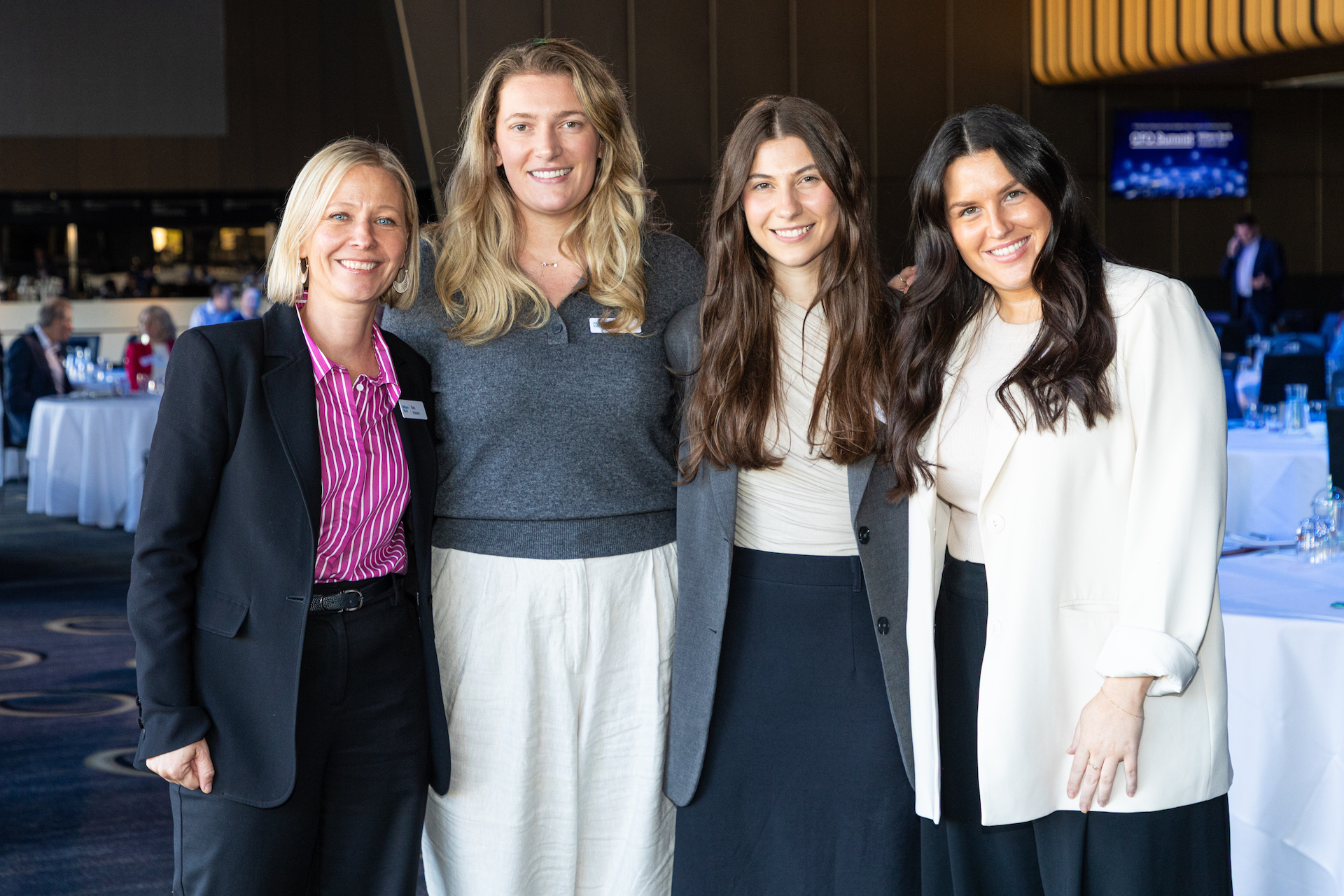 Bec Waters, Sophie Pittman, Natalie Polyak and Sarah McKeough