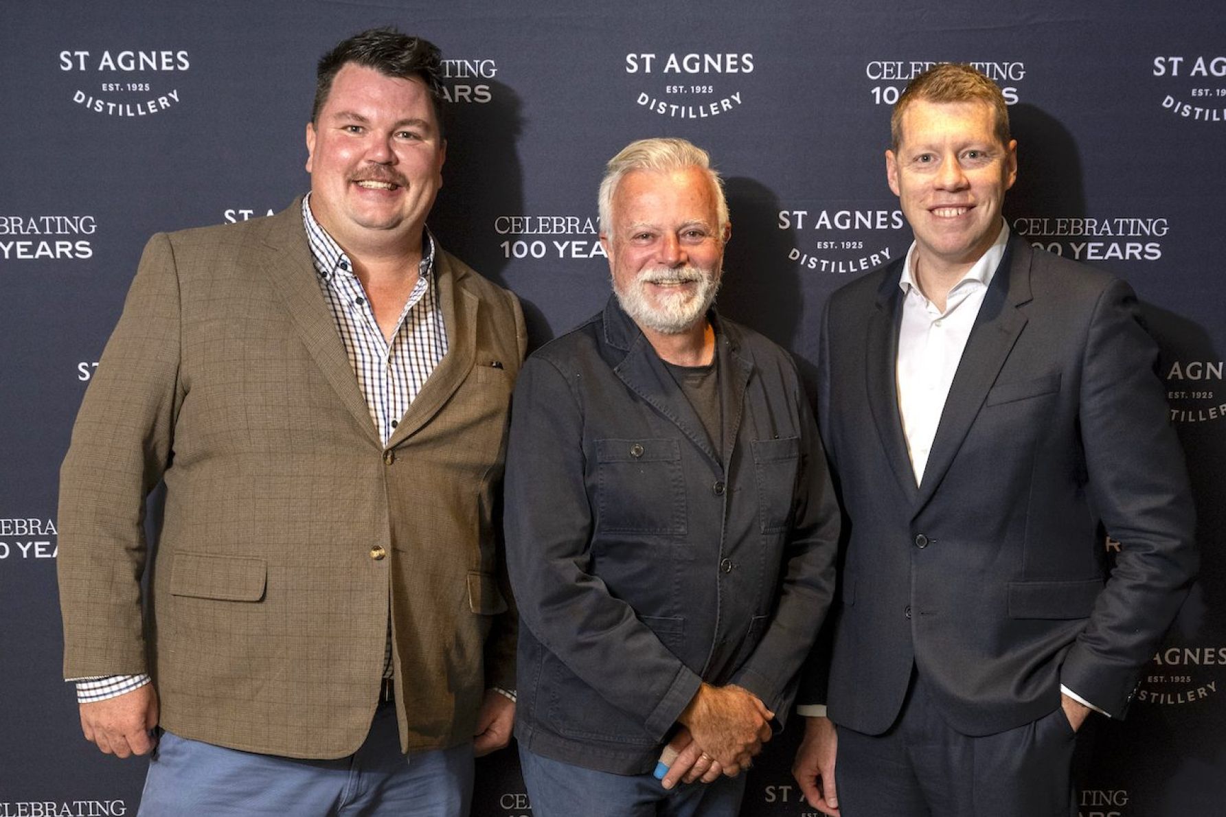 Bodhi Edwards, Tony Love and Trade Minister Joe Szakacs MP