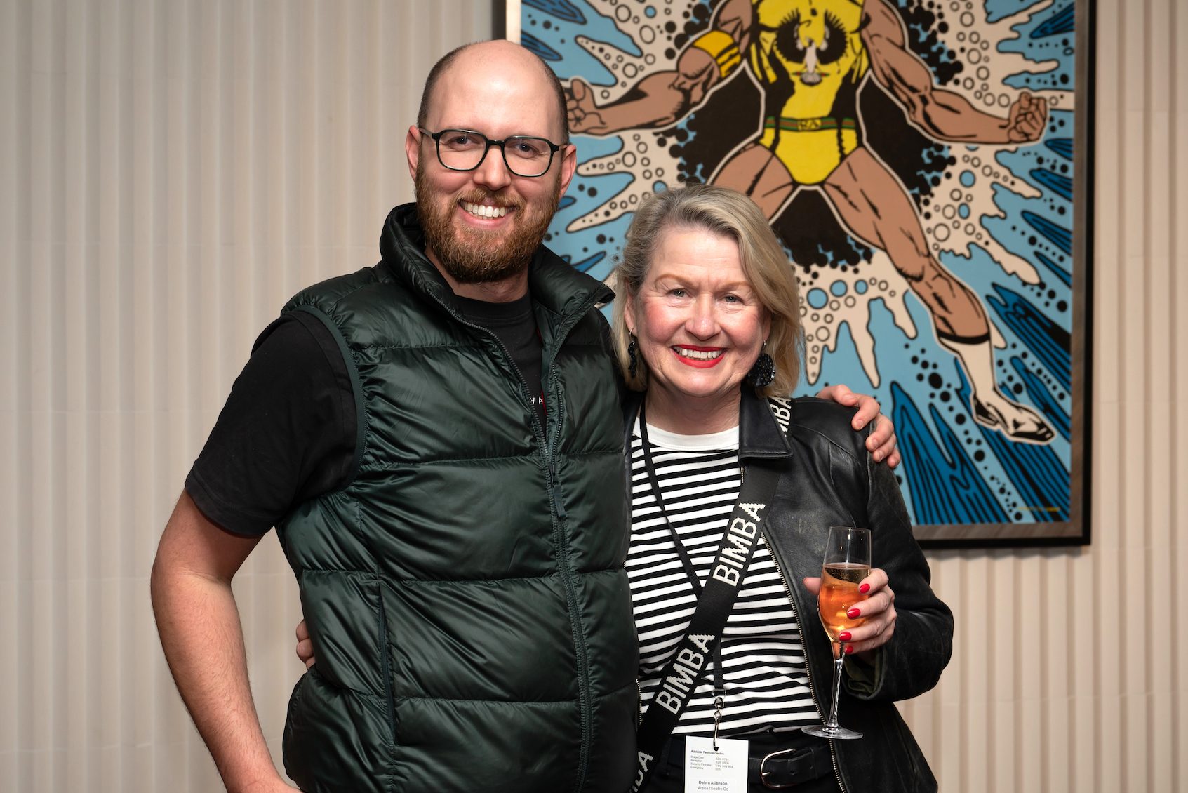 Callan Merrispring and Debra Allanson