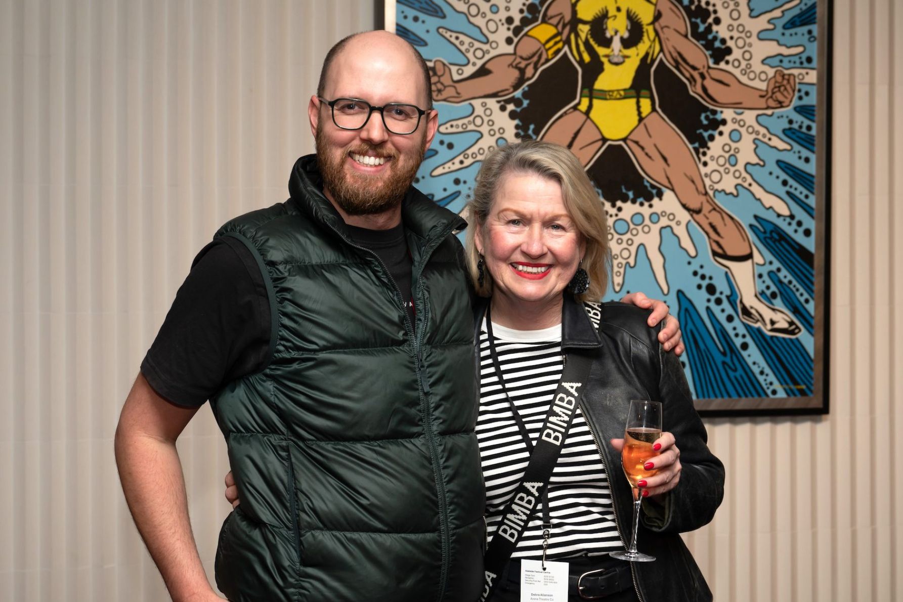 Callan Merrispring and Debra Allanson
