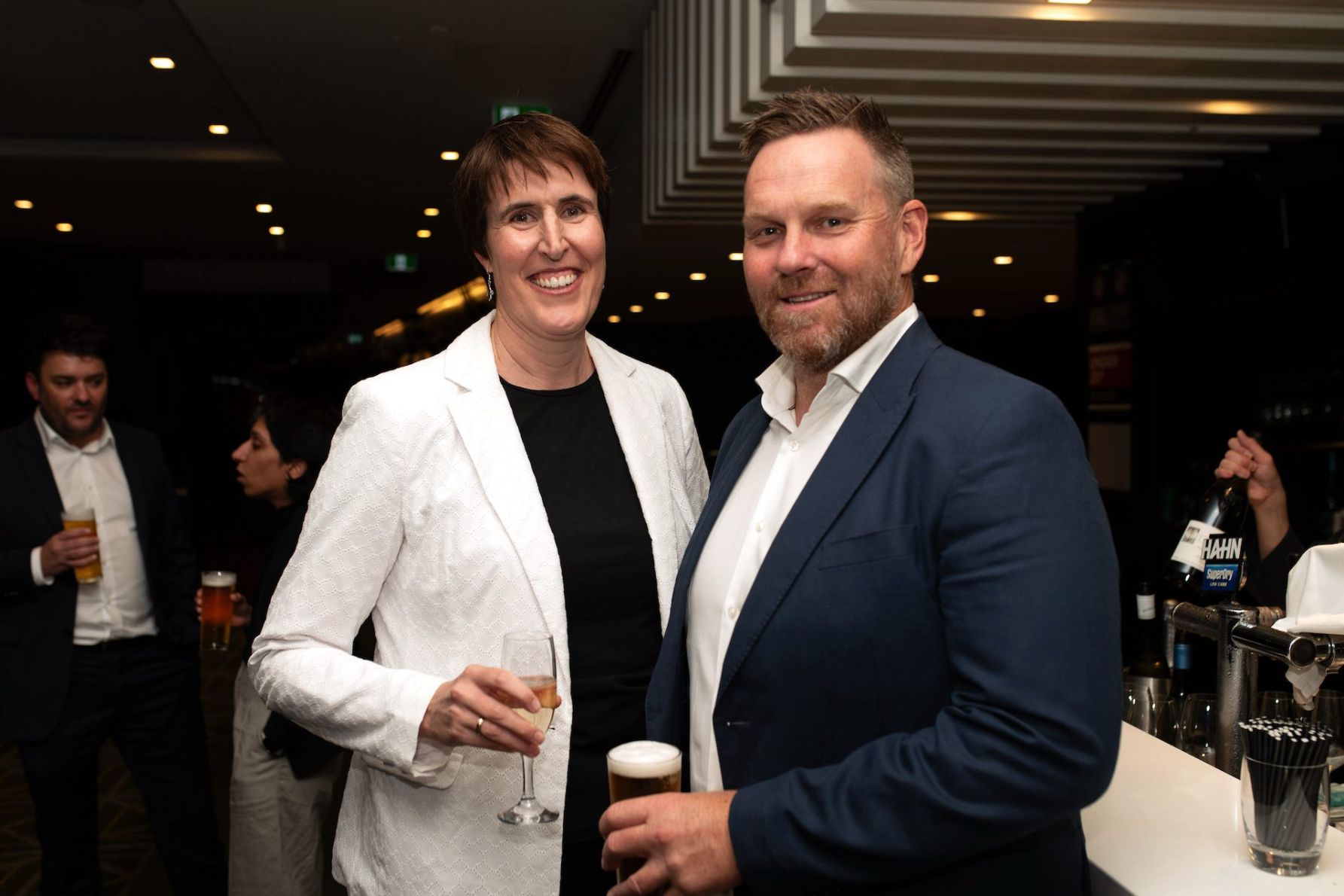 Carmen Wentrock and Brett Reichstein