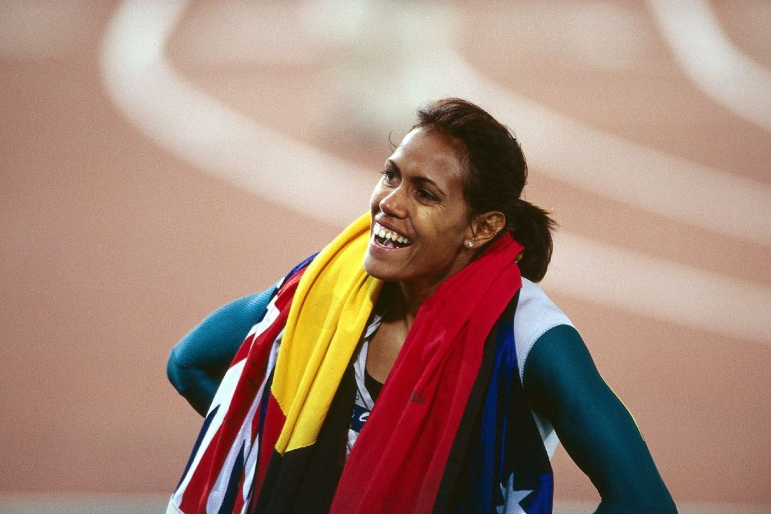 Cathy Freeman at Olympic Games, Sydney, 2000