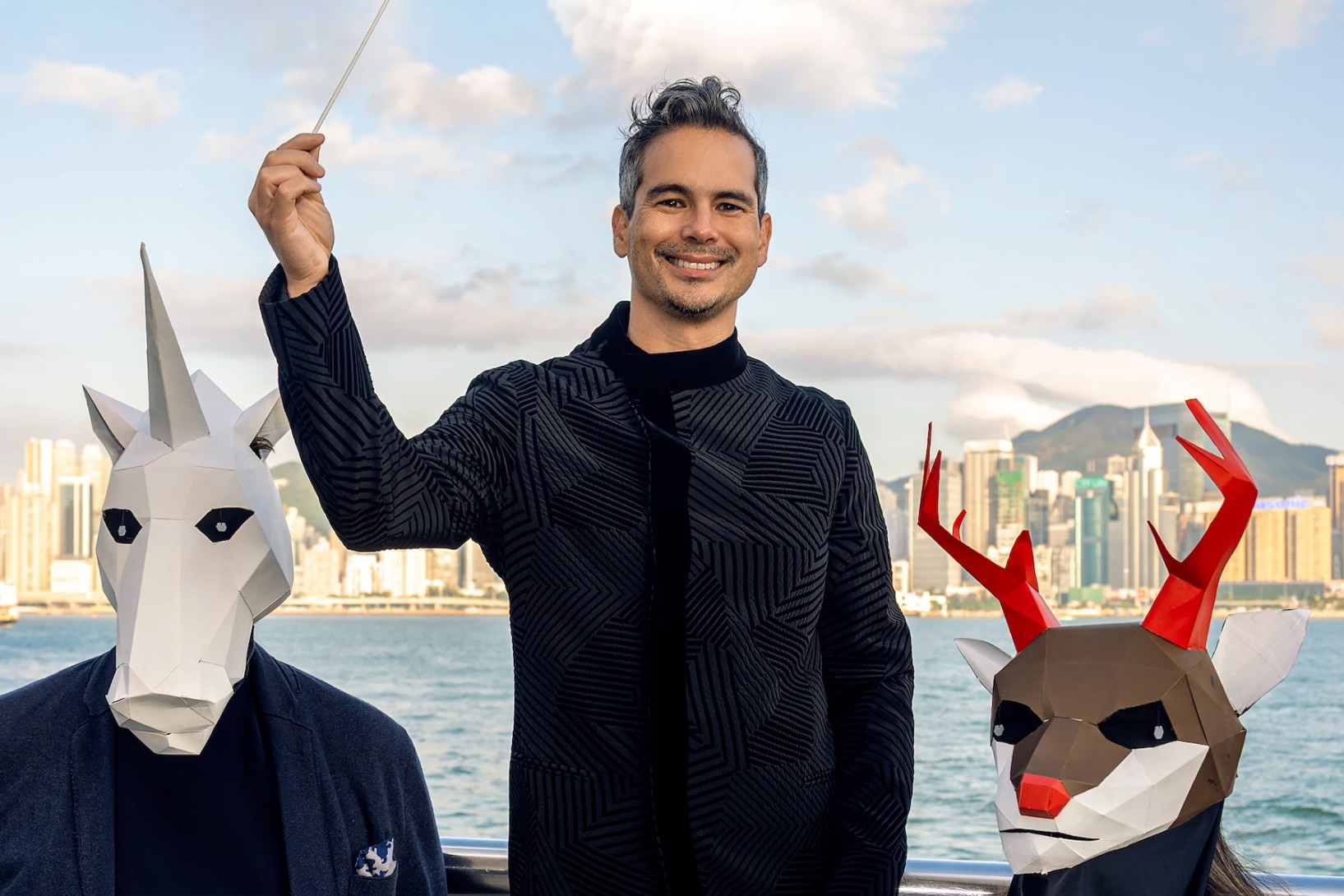 State Opera South Australia artistic director Dane Lam in Hong Kong for the premier of The Magic Flute. Photo: Pixels Per Innovation / Supplied