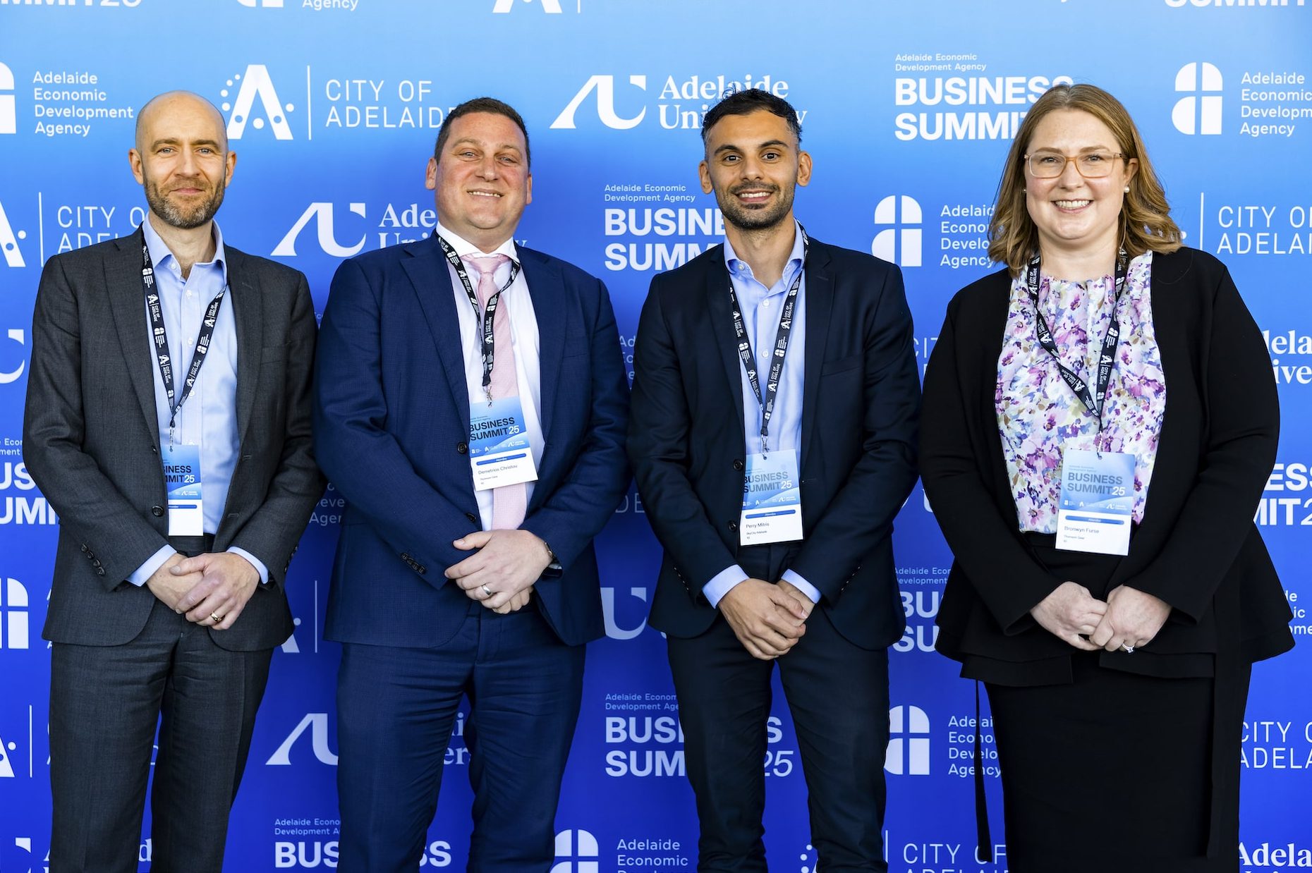 David Fox, Demetrios Christou, Perry Mitris and Bronwyn Furse