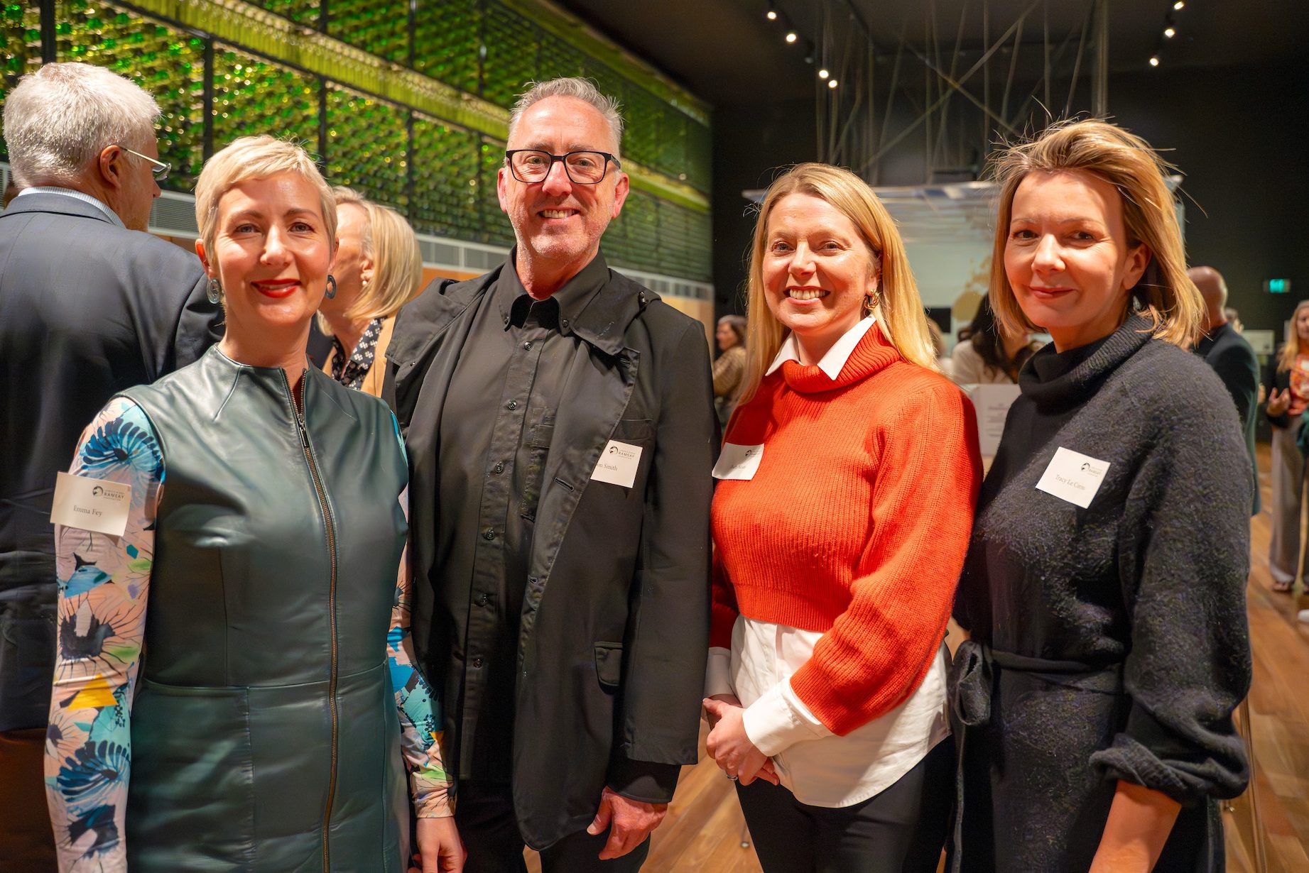 Emma Fey, Jason Smith, Beth Neate and Tracy Le Cornu