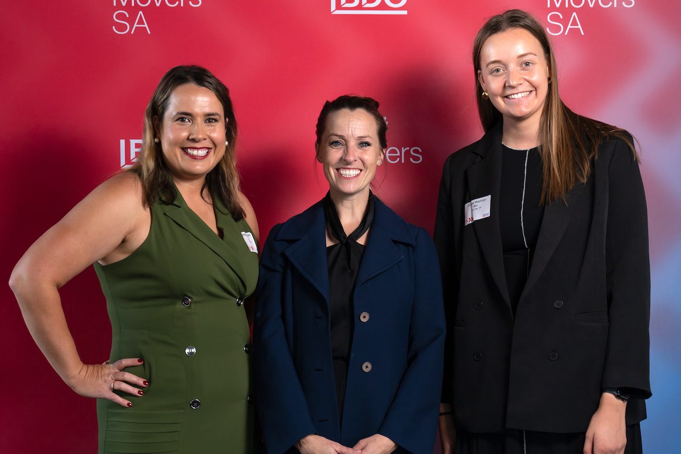 Emma Humphries, Sam Lane and Emma Wootton