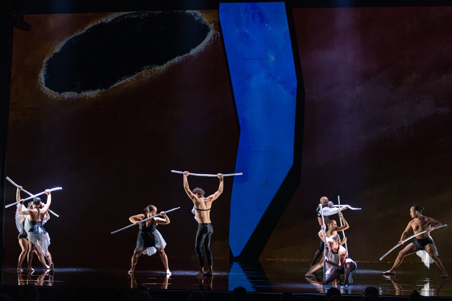 2024 mentee Kyron Weetra reviewed Guuranda at Adelaide Festival as part of his mentorship. Photo: Tim Standing / Supplied