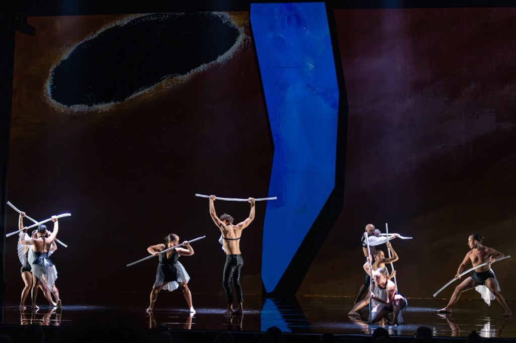 2024 mentee Kyron Weetra reviewed Guuranda at Adelaide Festival as part of his mentorship. Photo: Tim Standing / Supplied