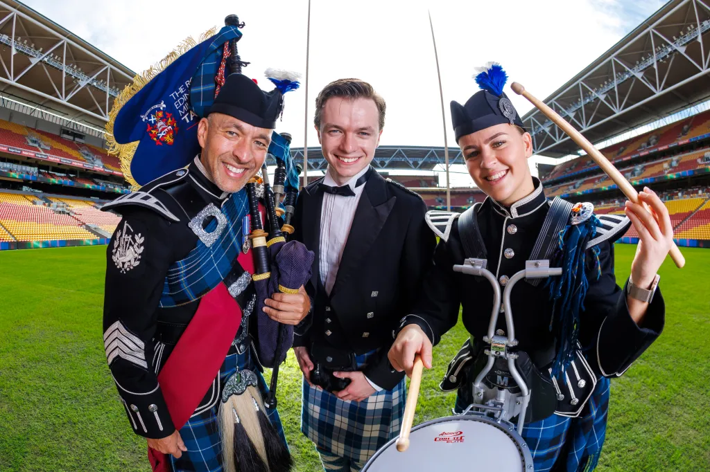 Thumbnail for Oh, the pipes are calling! Royal Edinburgh Military Tattoo bound for Brisbane