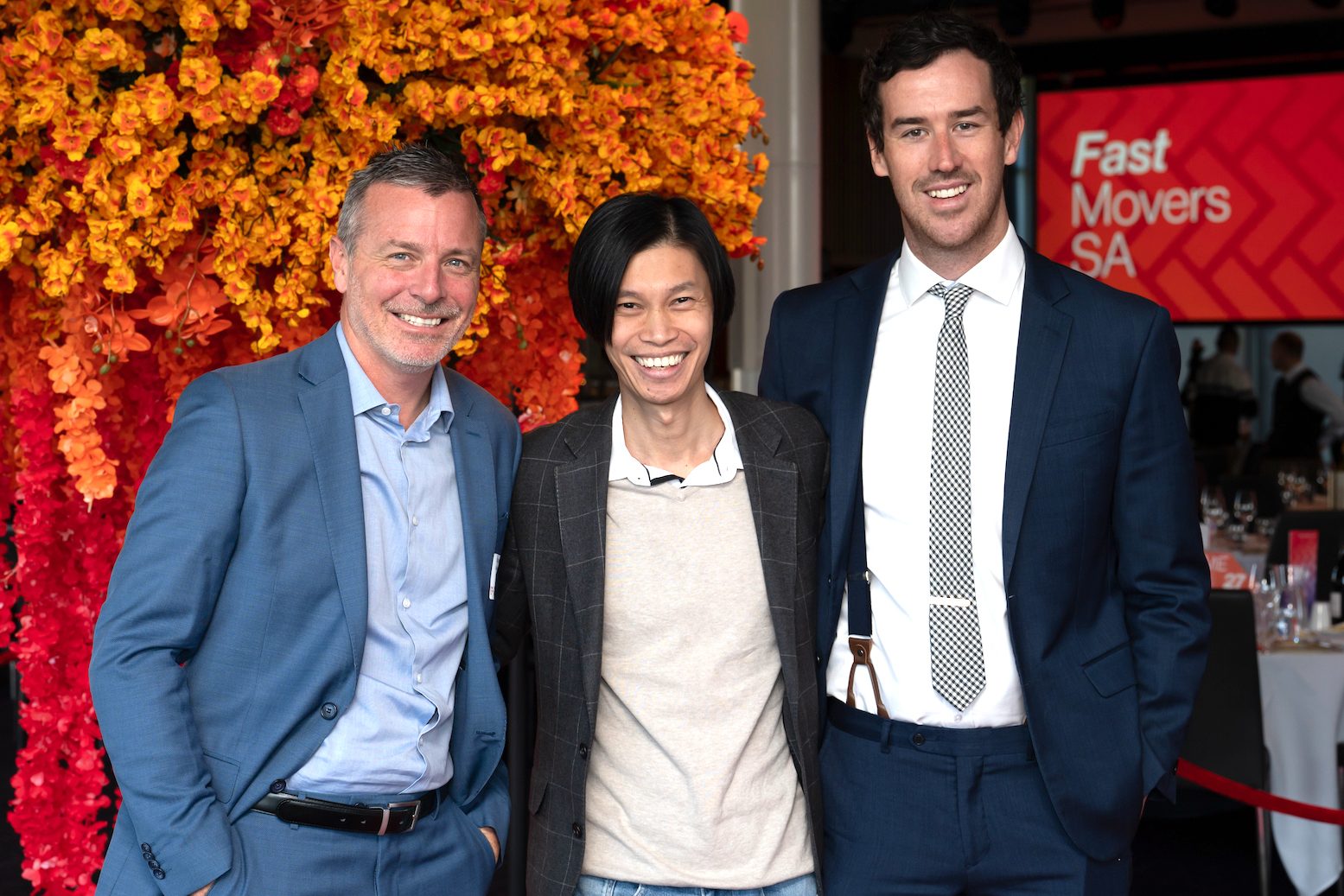 Jody Loomes, Binh An Nguyen and Justin Counihan