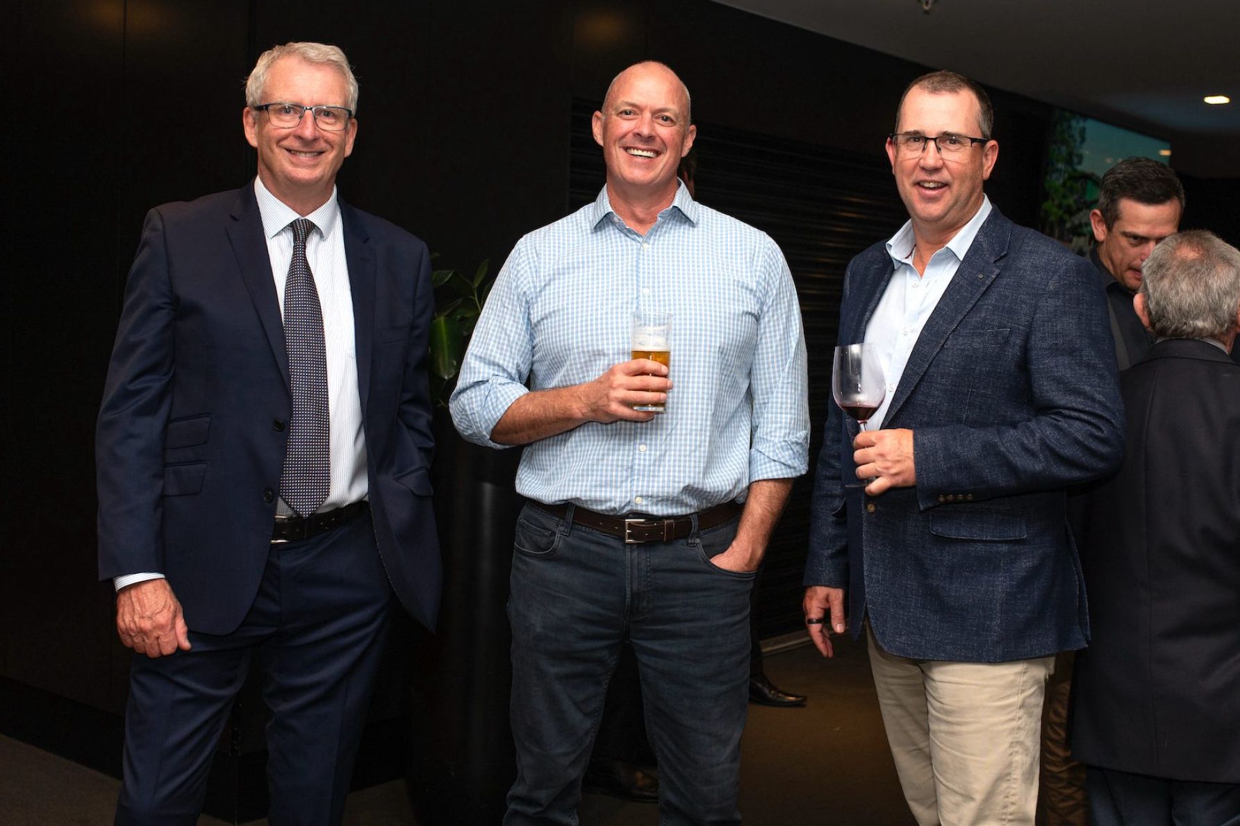 Keith Downard, Mike Allder and Tony Siviour