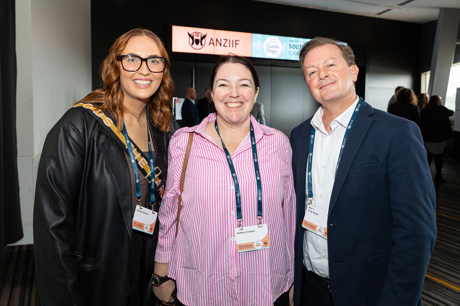 Kelsey Rodman, Andrea Croxton and Greg Rowe