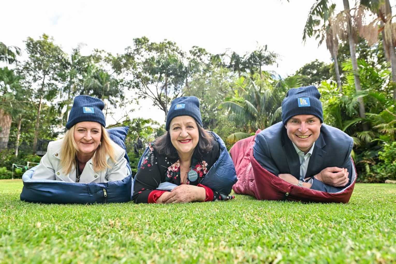 L-R Jo Tonkin, Evelyn O'Loughlin and Andrew Sullivan. Photo: Supplied