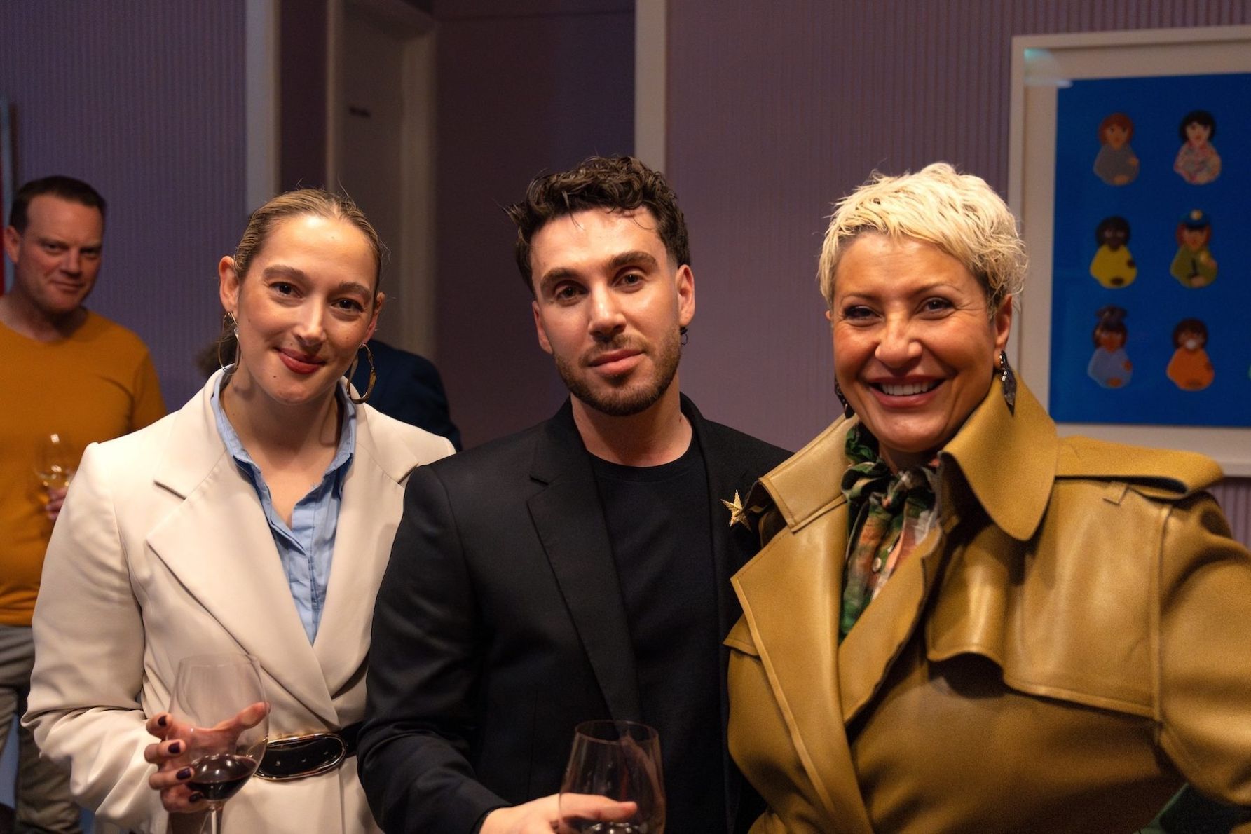 Rachel Frangoulis, Stefan Francesca and Koula Di Biase