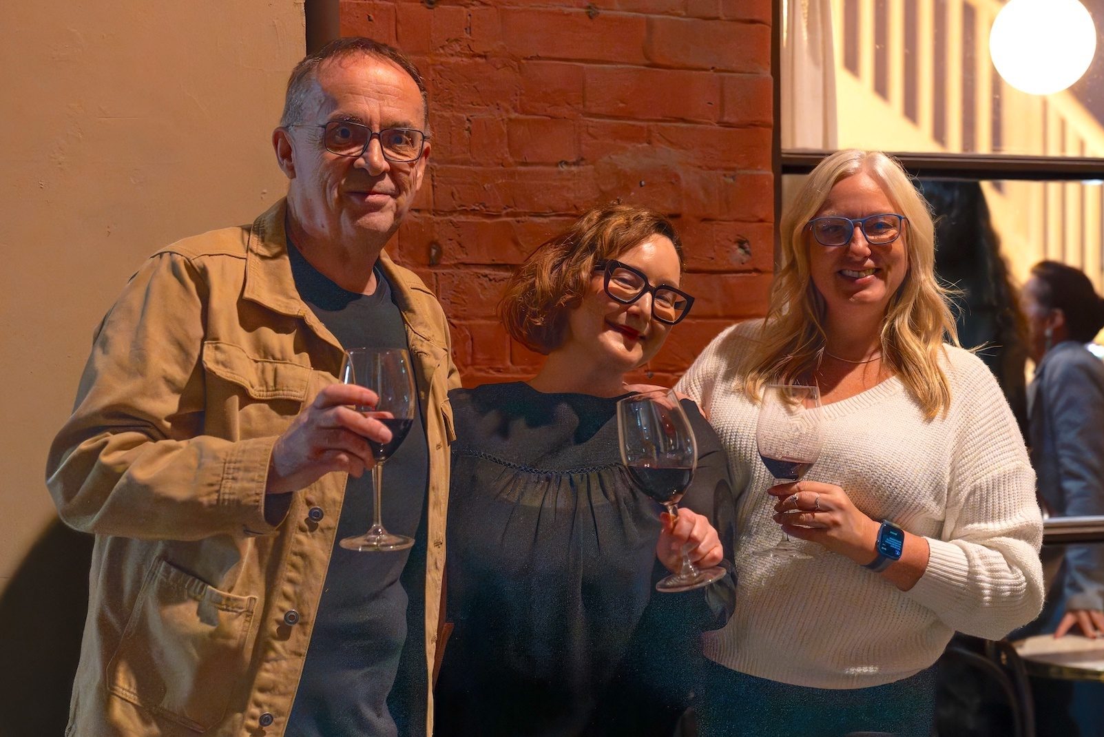 Richard Pascoe, Tamara Seif and Natasha Joy