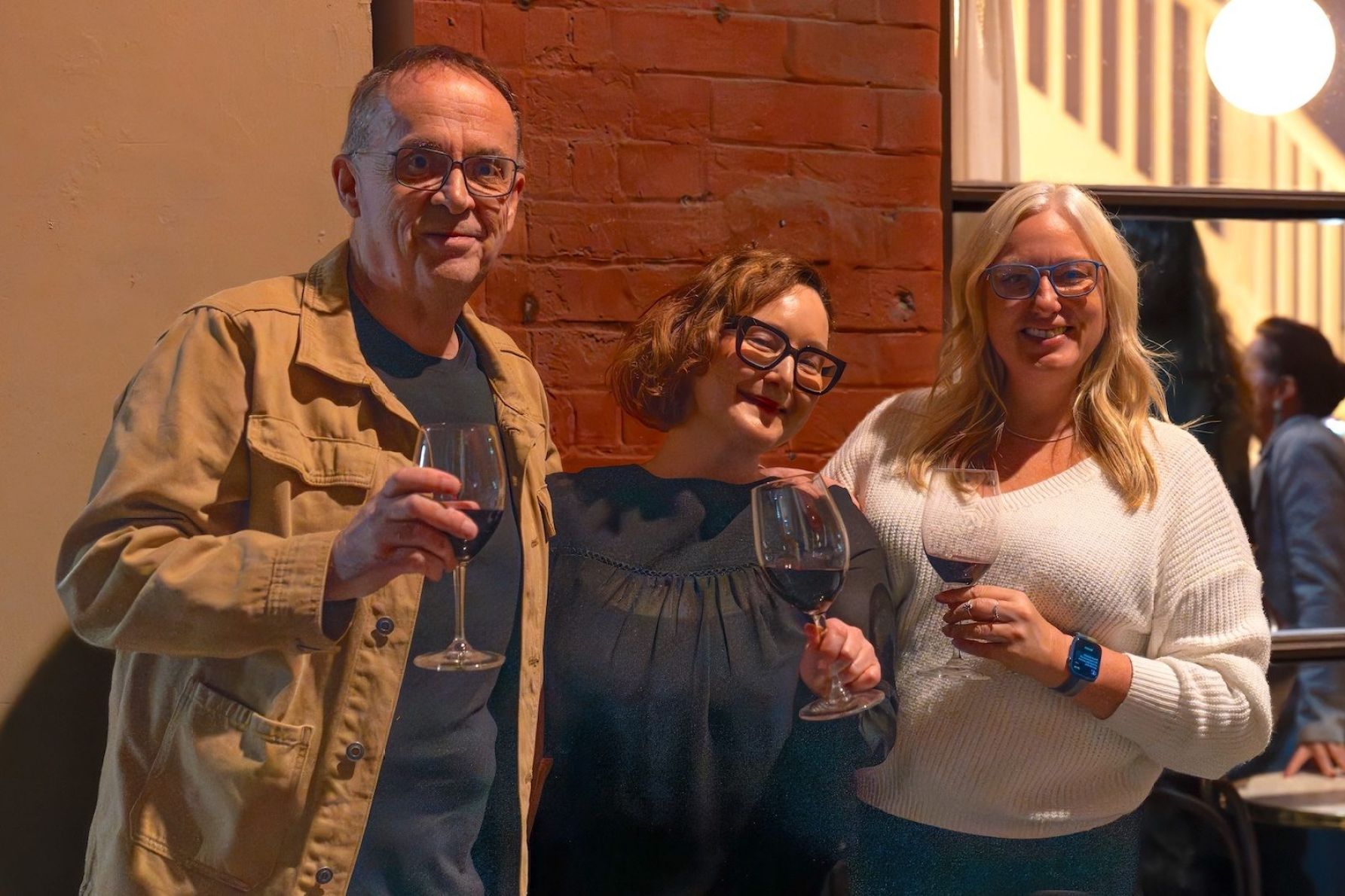 Richard Pascoe, Tamara Seif and Natasha Joy