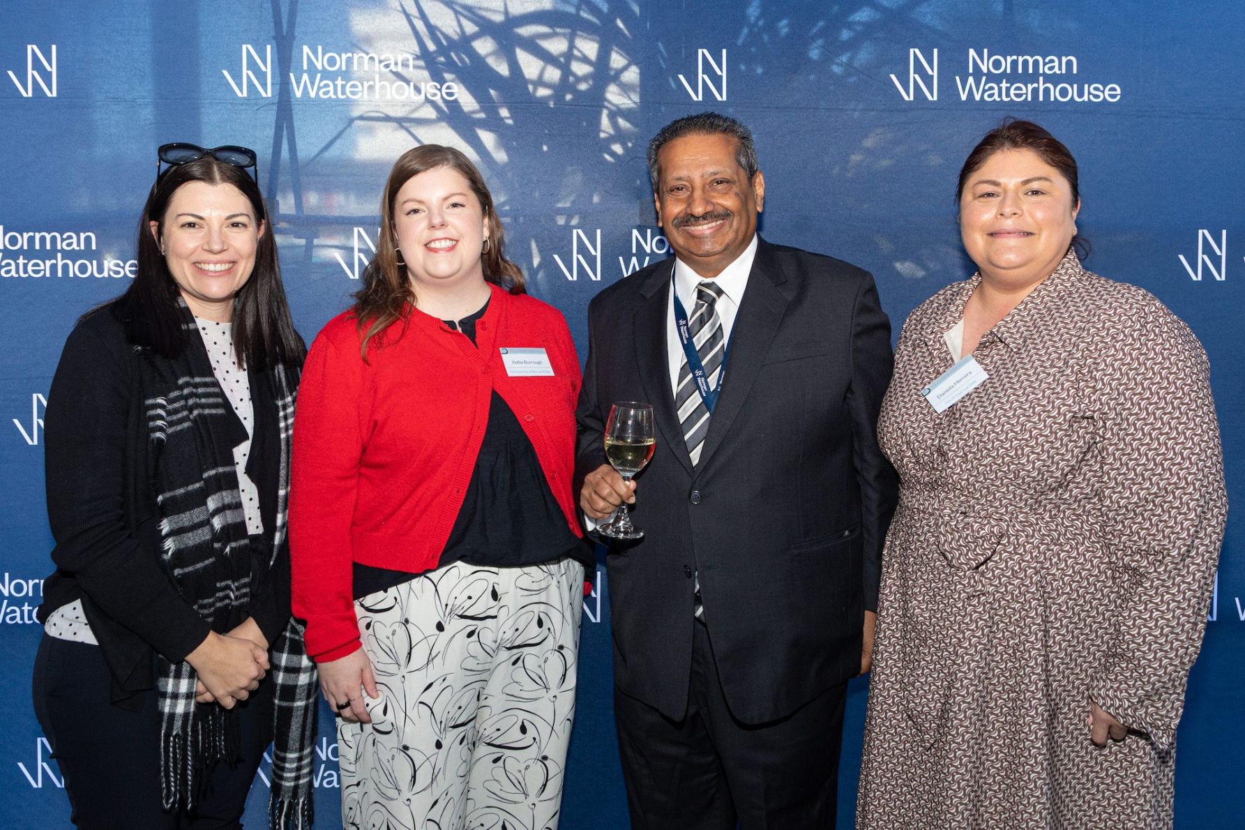 Luisa Colquist, Kellie Burrough, Sathish Dasan, and Daniela Herrara