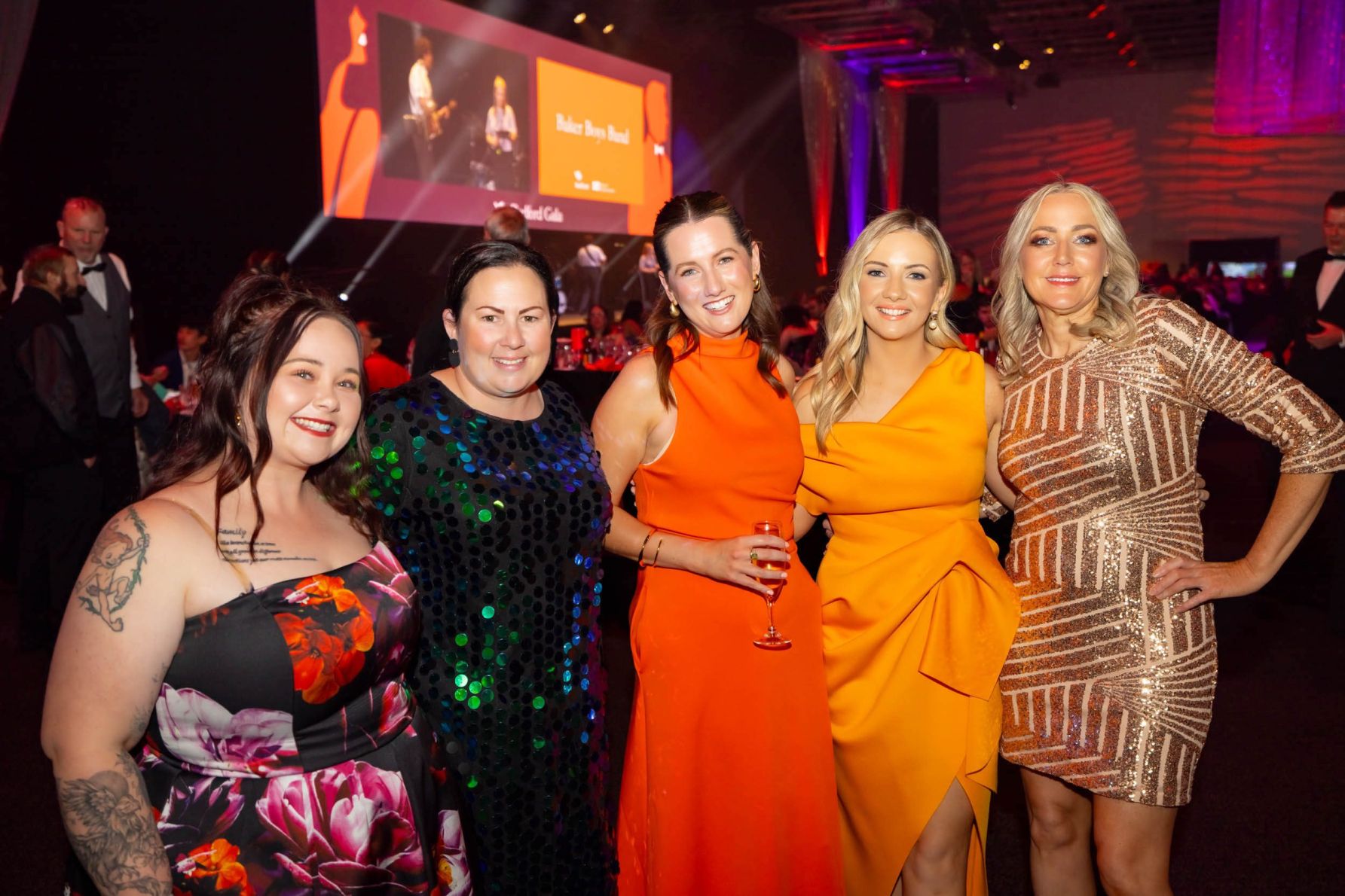 Teea Walker-Price, Alisa Veal, Stefanie Veitch, Tahlia Gradara and Rachael Griffiths