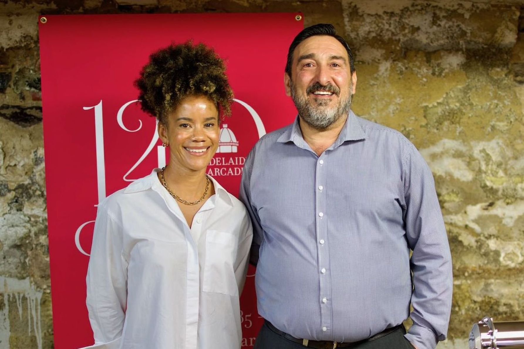 Melanie Washington and Michael Arvanitis